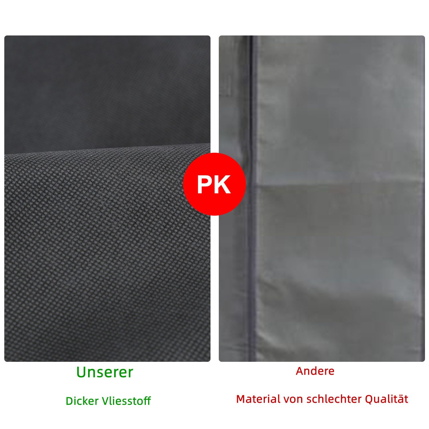 Clanmacy Sitzsack 10St. Kleidersack Kleiderhülle Schutzhülle günstig online kaufen
