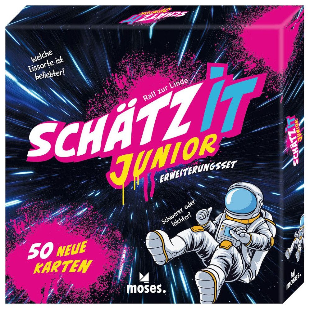 Moses. Verlag Spiel Schätz it junior Erweiterungsset, 50 Fragen in 3 Schwierigkeitsstufen