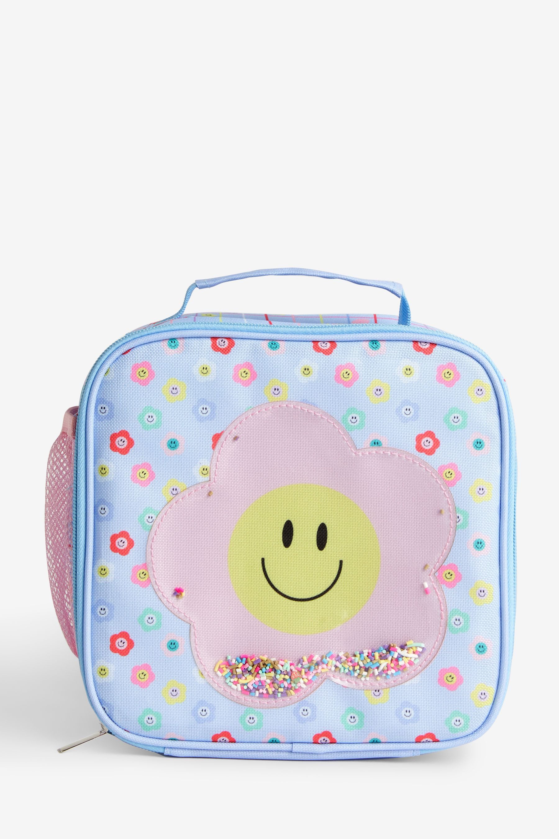 Next Lunchbox Lunch-Beutel, Smiley Flower Power, Polyester, (1-tlg)