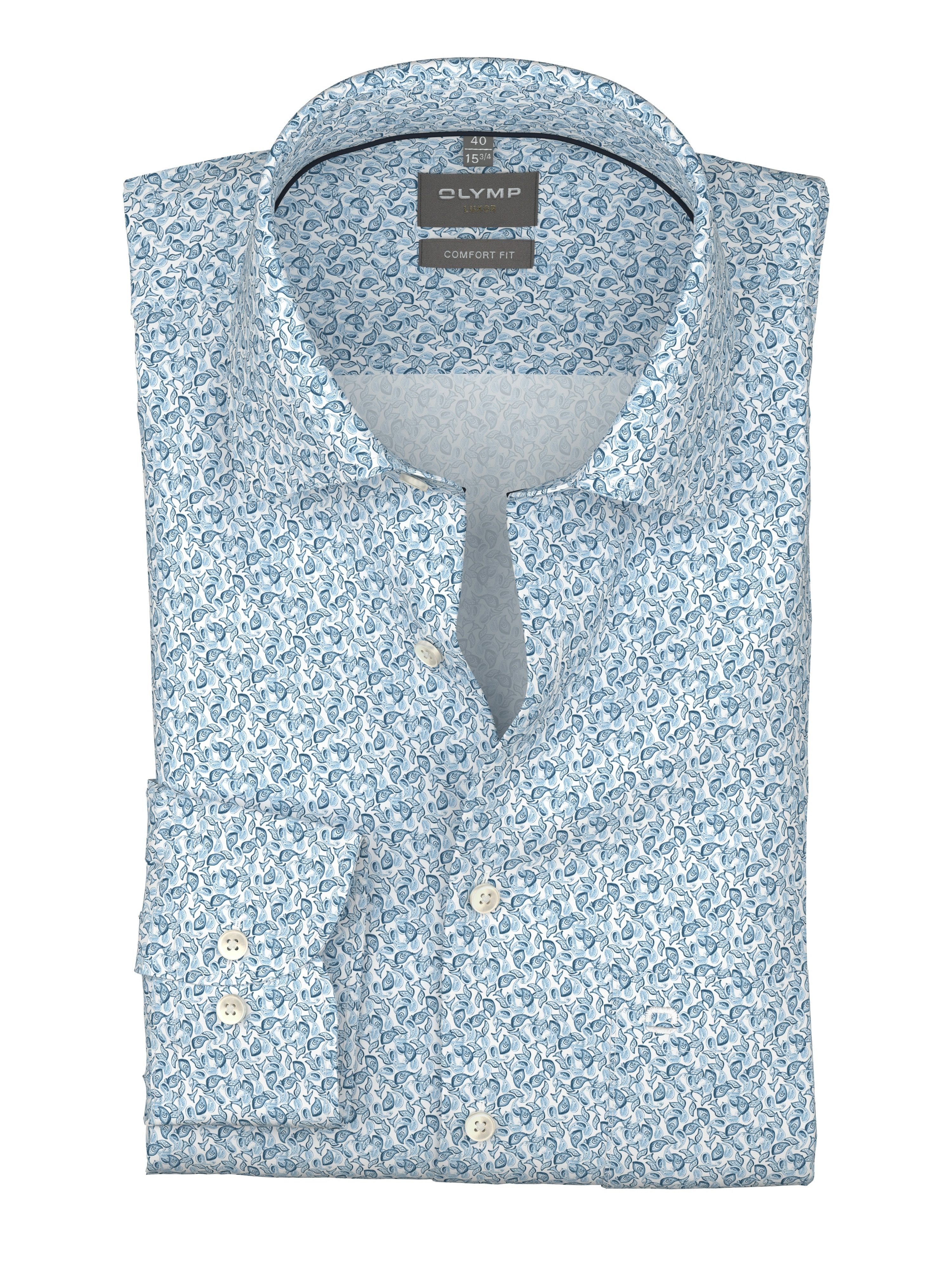 OLYMP Langarmhemd Luxor comfort fit, Businesshemd, New-Kentkragen günstig online kaufen