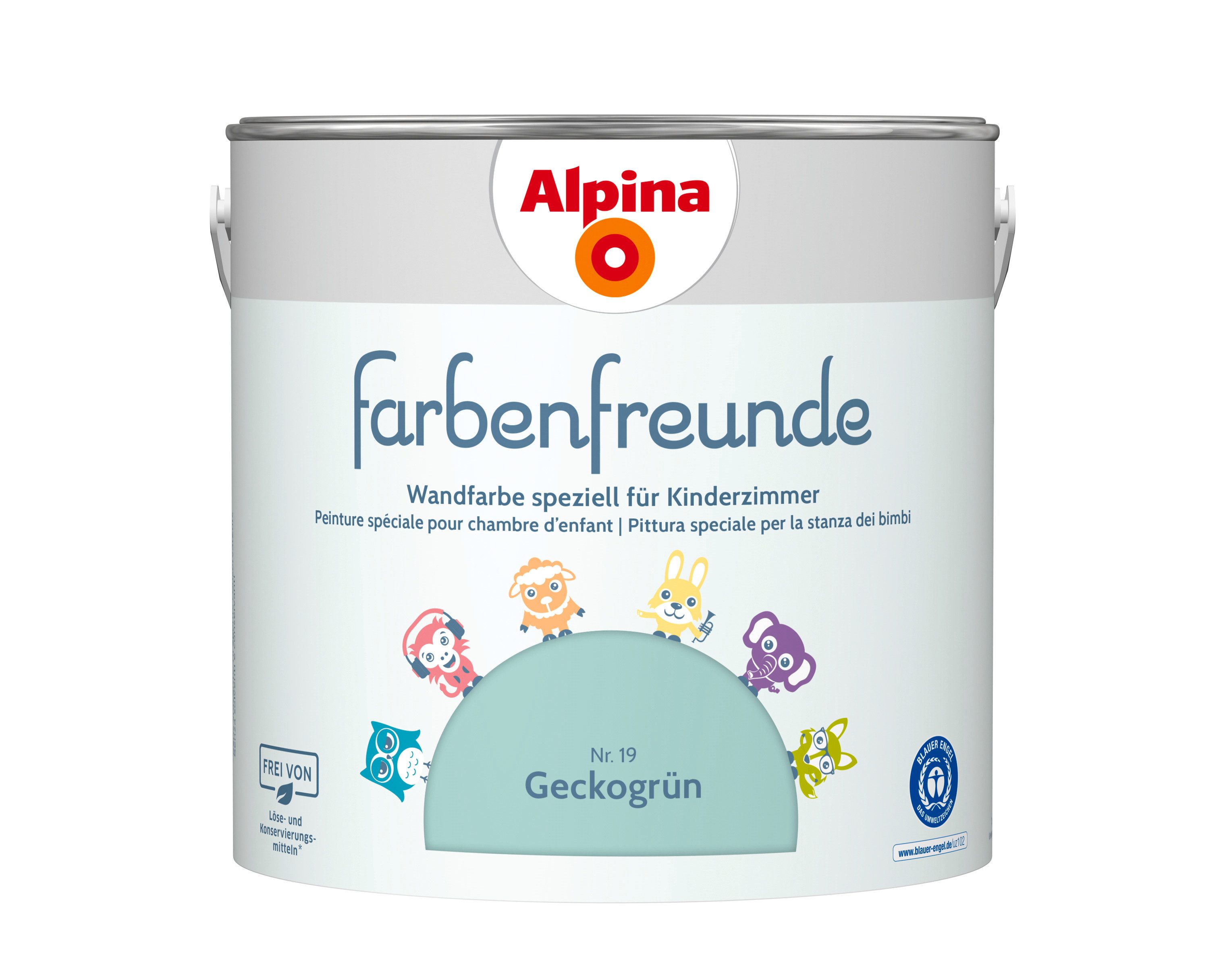 Alpina Wandfarbe Farbenfreunde 2,5 Liter matt