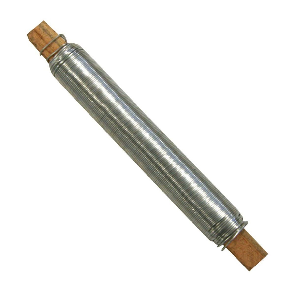 Testrut Wickeldraht Blumendraht Garten verzinkt Ø0,65mm 60m Draht, ca. Ø 0,65mm, verzinkt