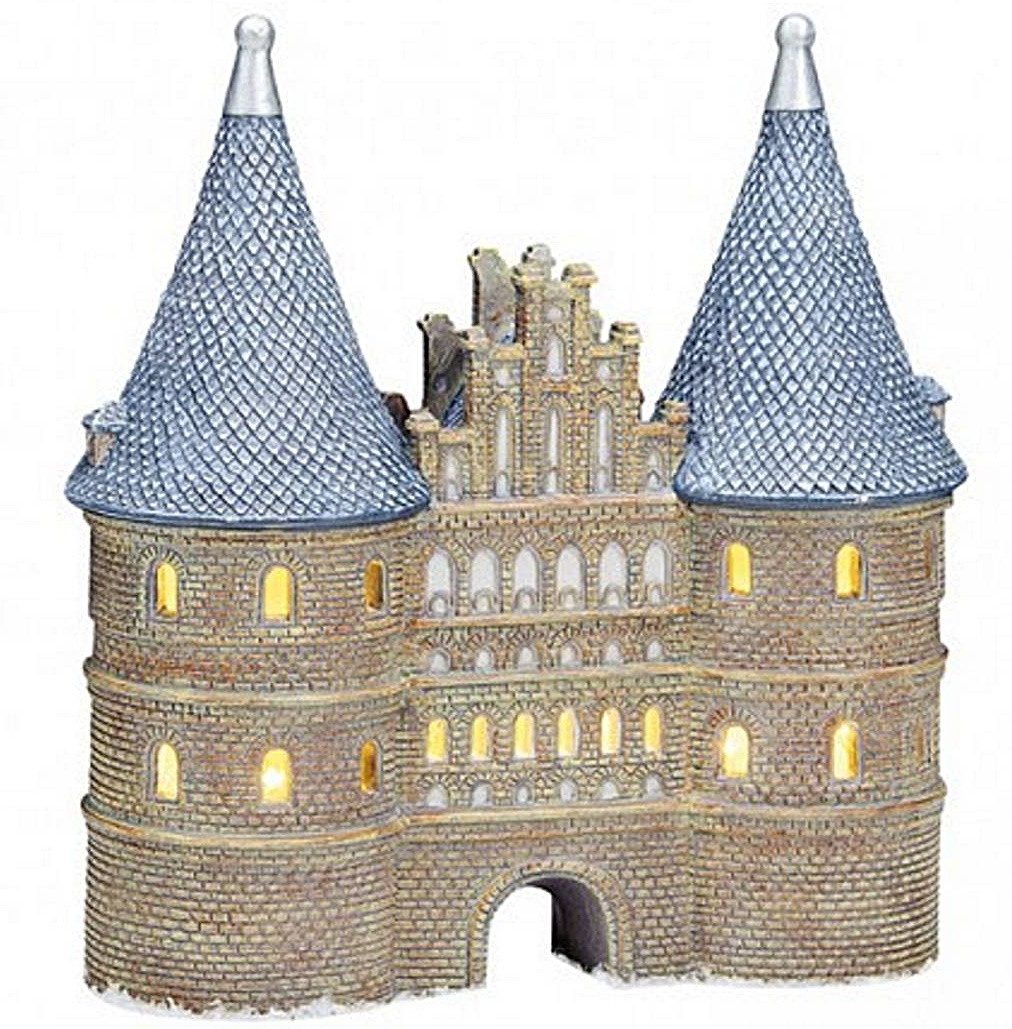 G.Wurm GmbH Dekoobjekt Holsten-Tor Lübeck Modell Porzellan Figur Miniatur 2 günstig online kaufen