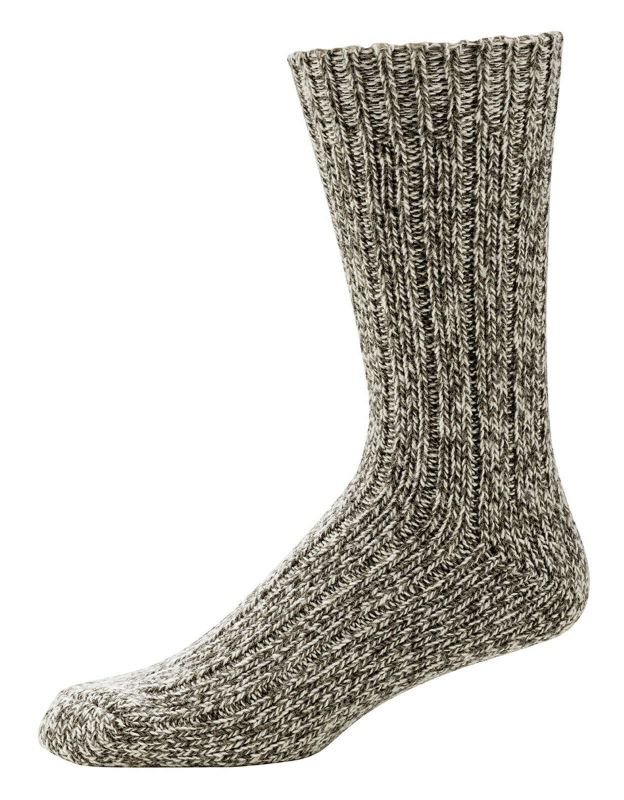 Wowerat Norwegersocken Warme Paar) weiche mit Baumwolle (3 Wolle Viskose Norweger Socken