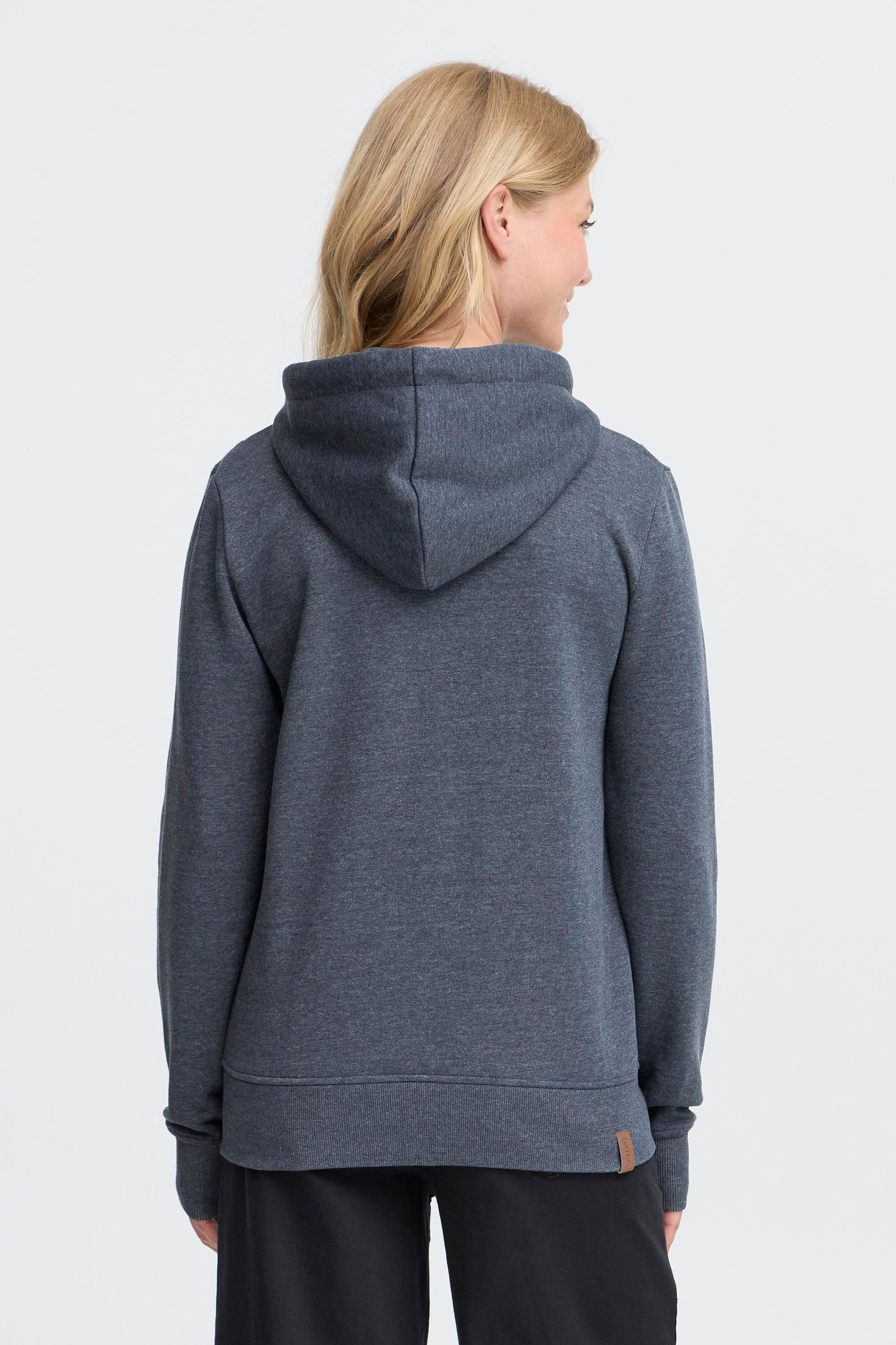 OXMO Sweatjacke OXMille Modische Sweatjacke mit Kapuze