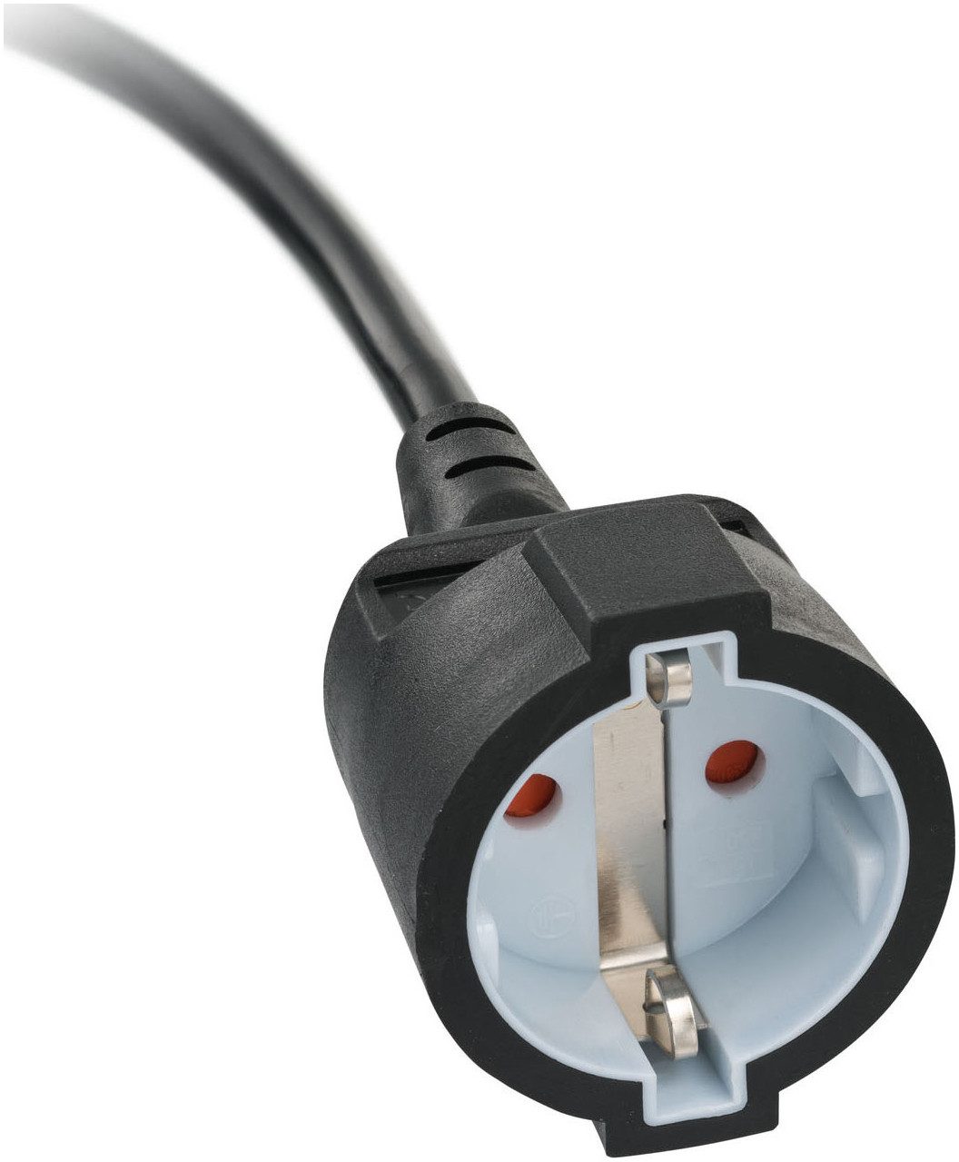 Brennenstuhl H05VV-F3G1,5 mit Kischu u. Flachstecker Verlängerungskabel, Typ F (Schuko), Typ F (Schuko) (500 cm) – Bild 4 von 5