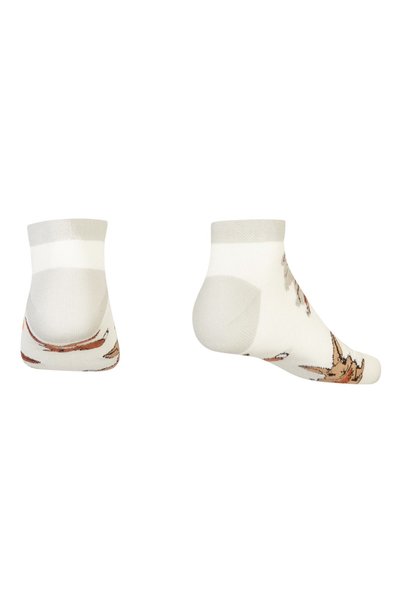 AbgeStrumpft Sneakersocken Abgestrumpft Sneaker Hase (1 Paar, 1-Paar, 1 Paar) lustiges Design