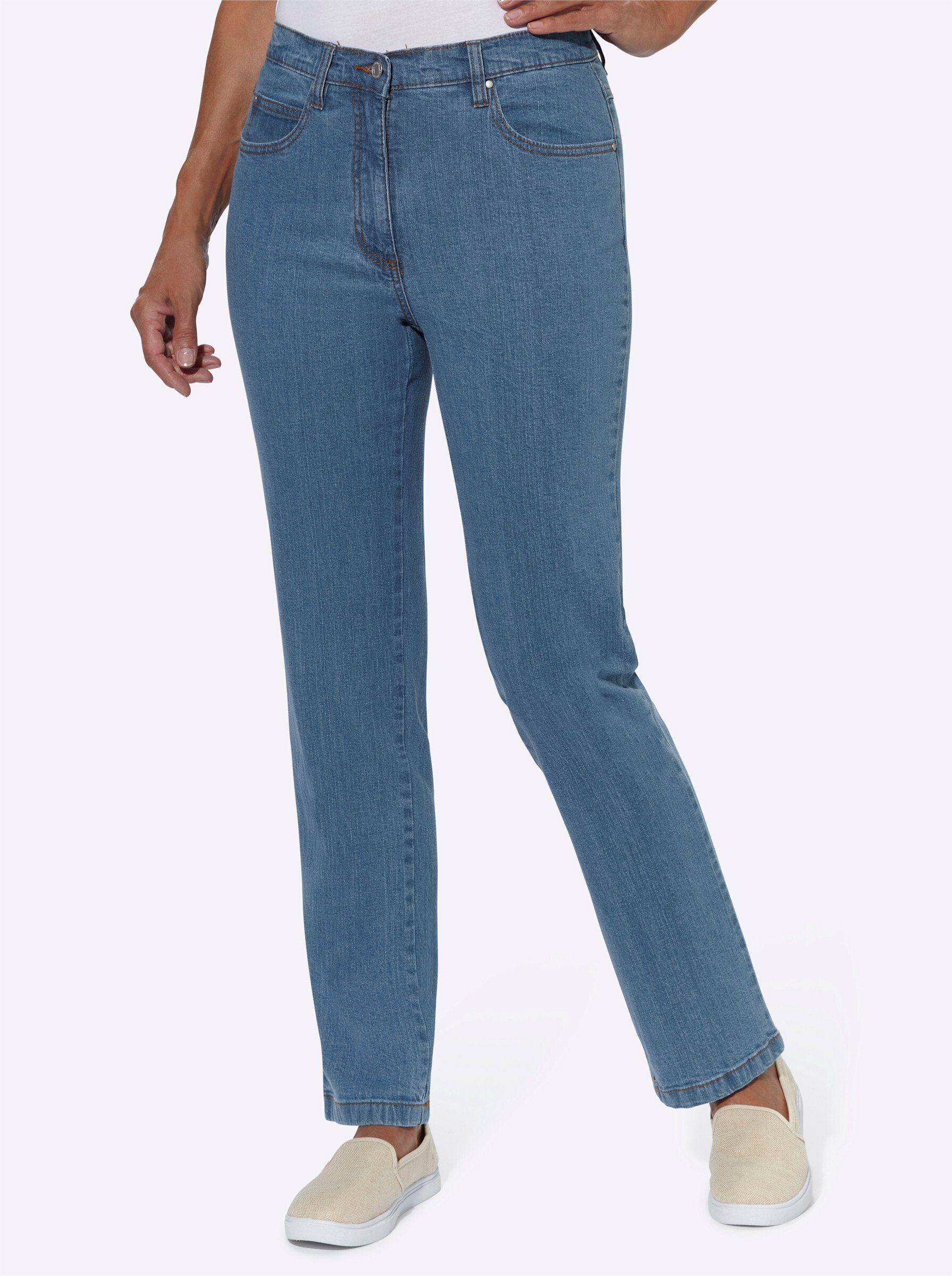 Casual Looks 5-Pocket-Jeans, (1 tlg.) günstig online kaufen