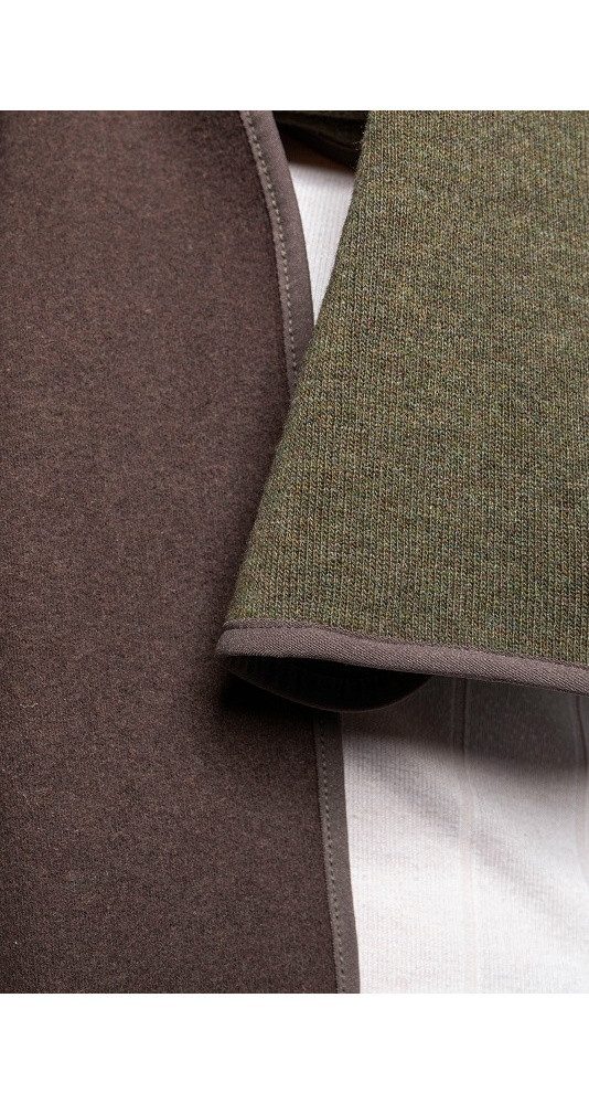 TATONKA® Strickschal Lakho Scarf bark grün 25x200cm - 1 Stück
