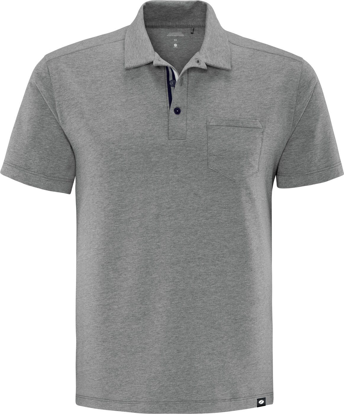 SCHNEIDER Sportswear Poloshirt DANM-POLO stahl-meliert