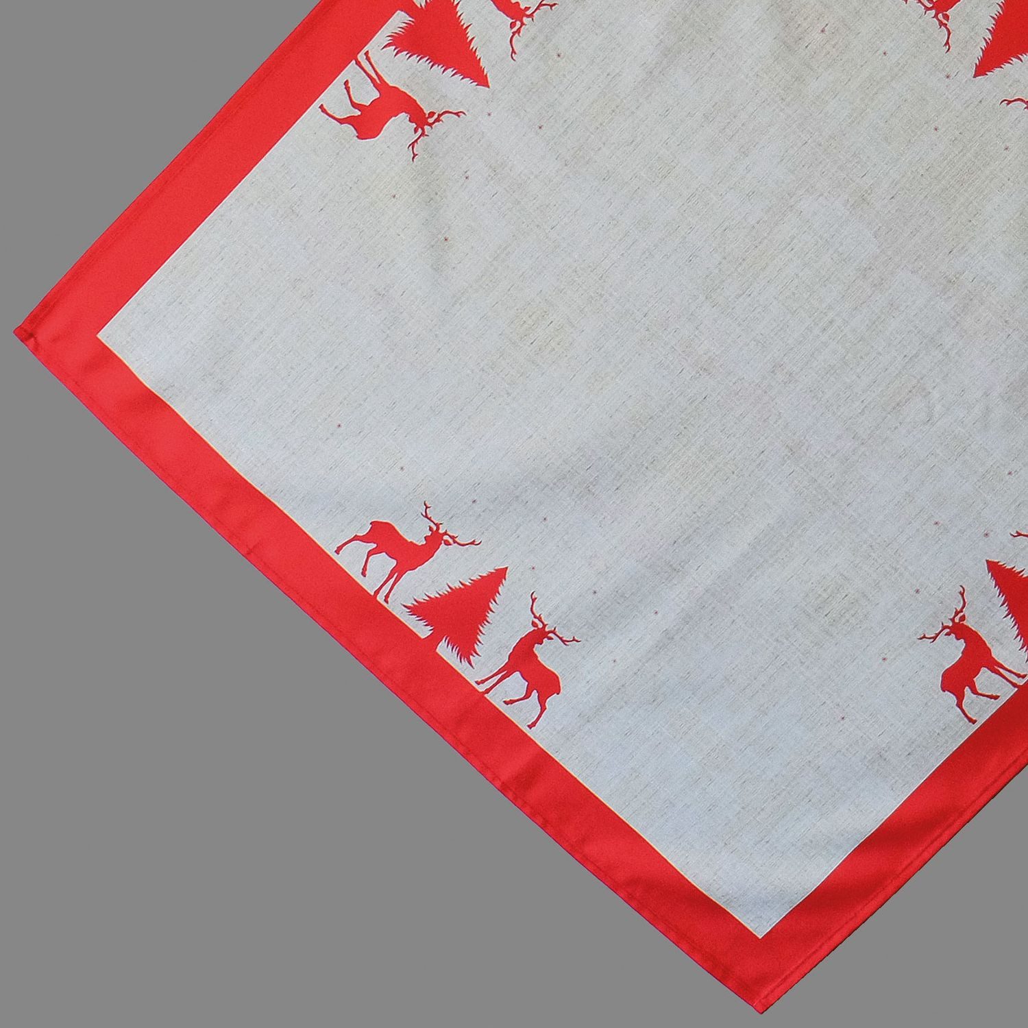 texpot Tischdecke Tischdecke 85 x 85 cm mit Druckmotiv Hirsch (1-tlg)