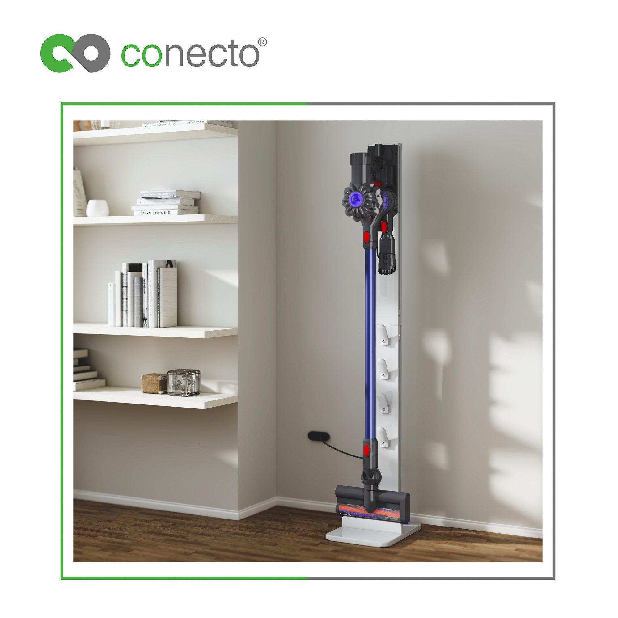 conecto Halterung conecto Staubsauger Standfuß Organizer für Dyson – Bild 5 von 5