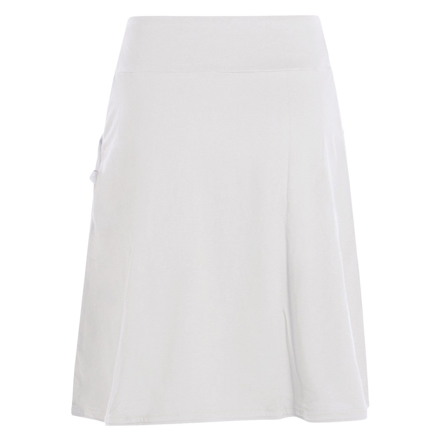 Vishes Jerseyrock Rock Damen Knielang Bio Baumwolle Breiter Bund Jersey Röc günstig online kaufen