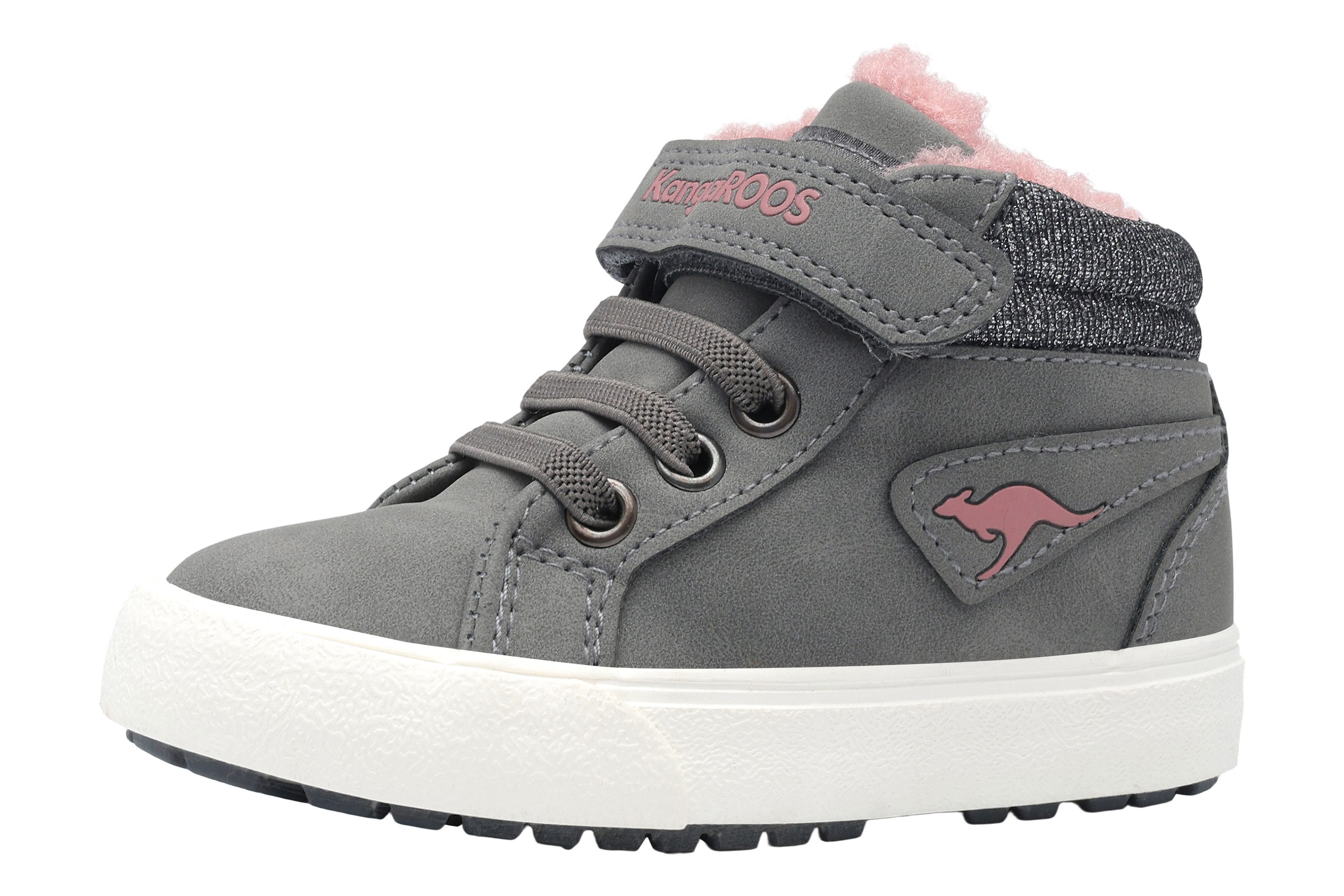 KangaROOS KaVu III Sneaker Warmfutter, Reißverschluss,Winterschuhe, Schnürboots, Sneakerboots