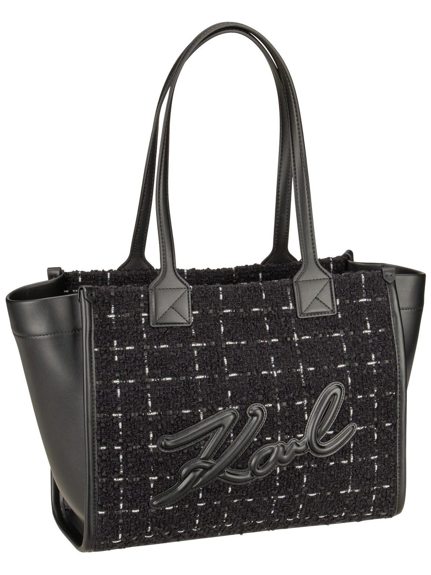 KARL LAGERFELD Shopper K/Skuare MD Tote Bouclé
