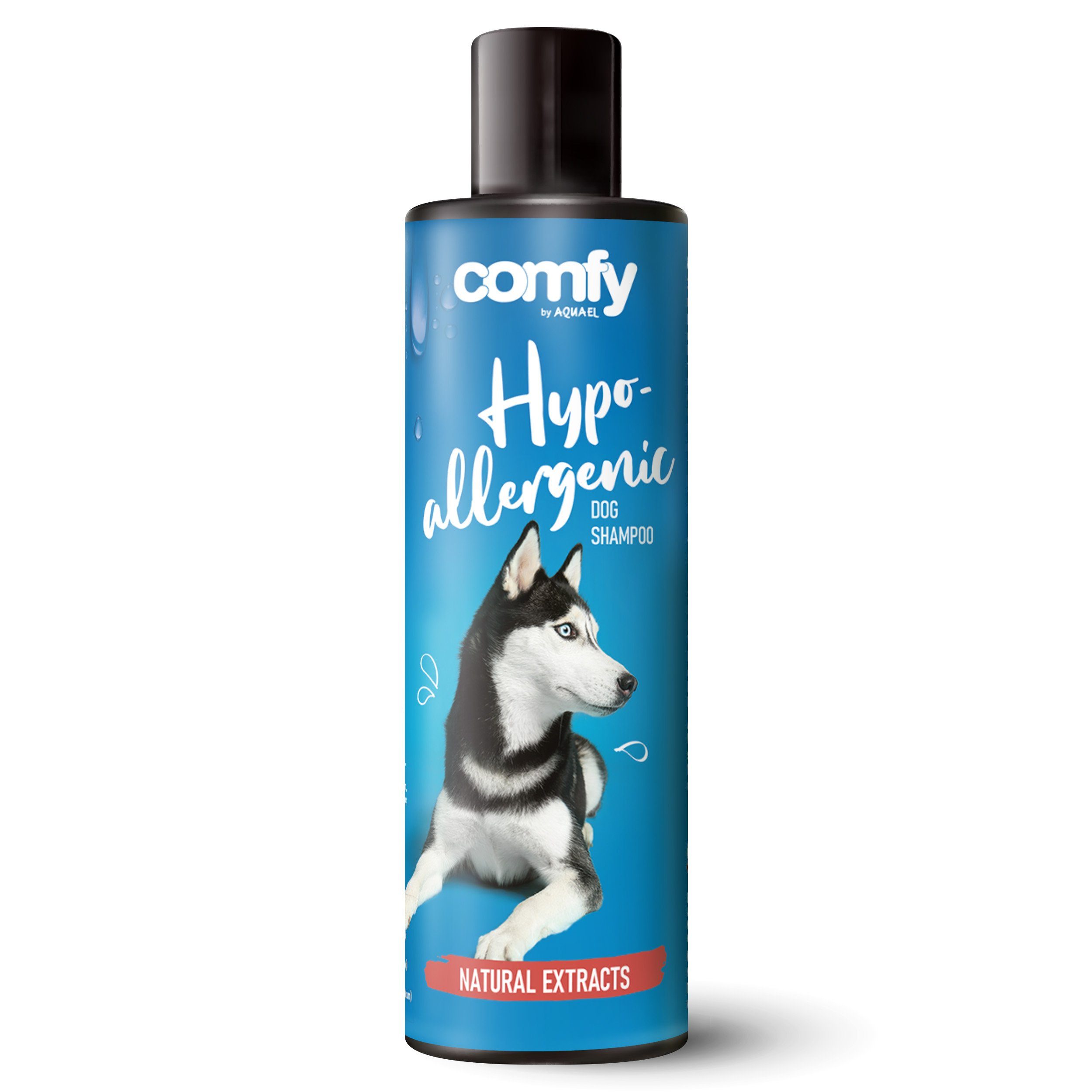Comfy Tiershampoo Hundeshampoo Hypo-Allergenic 250 ml COMFY, (1-St), besonders empfindlicher, zu Irritationen und Allergien