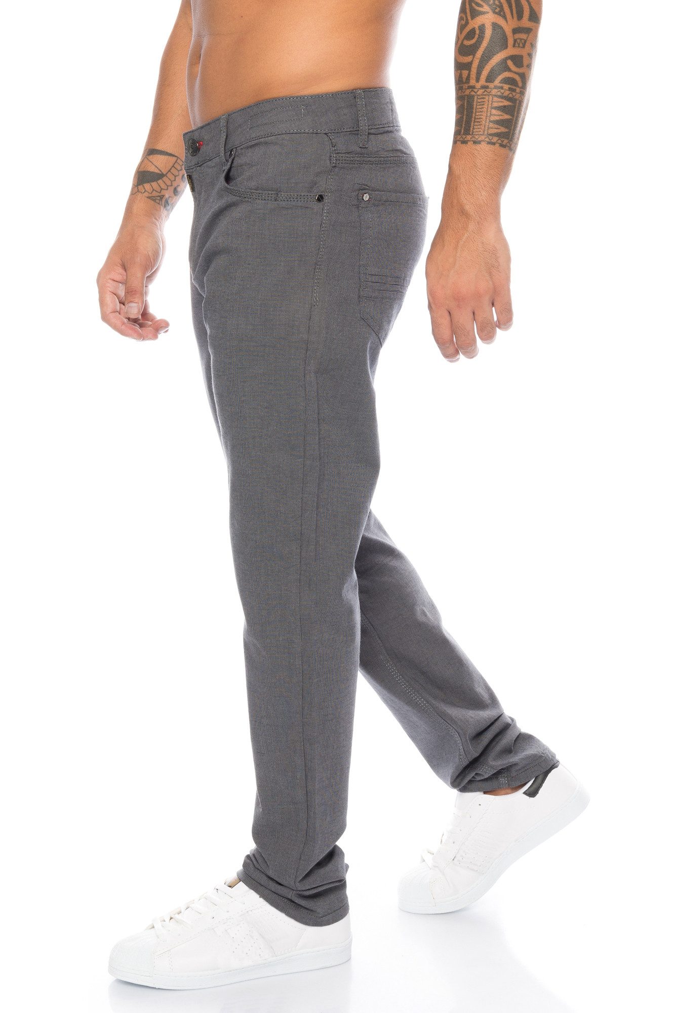 Cipo & Baxx Slim-fit-Jeans Herren Stoffhose günstig online kaufen