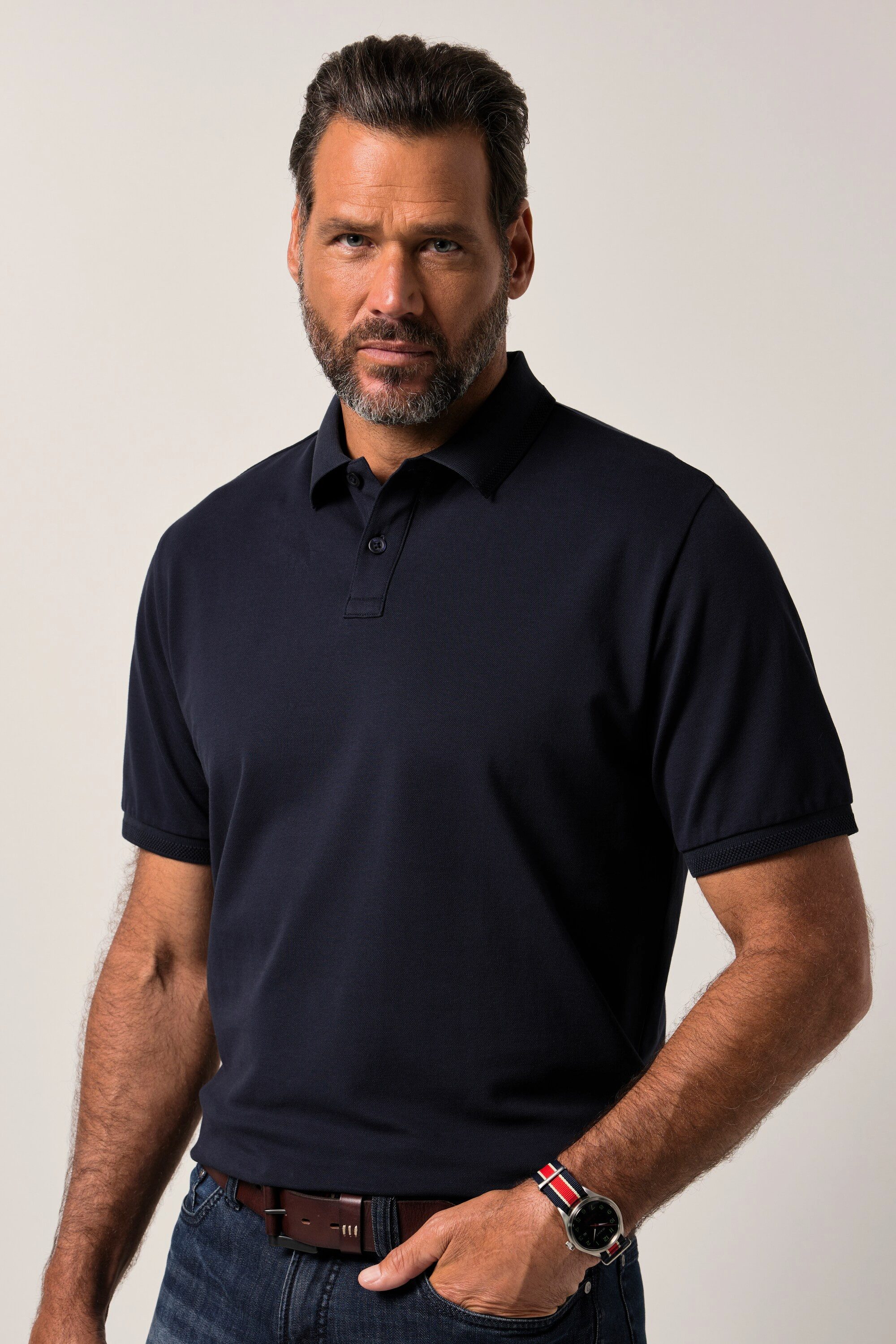 JP1880 Poloshirt Poloshirt FLEXNAMIC® Halbarm
