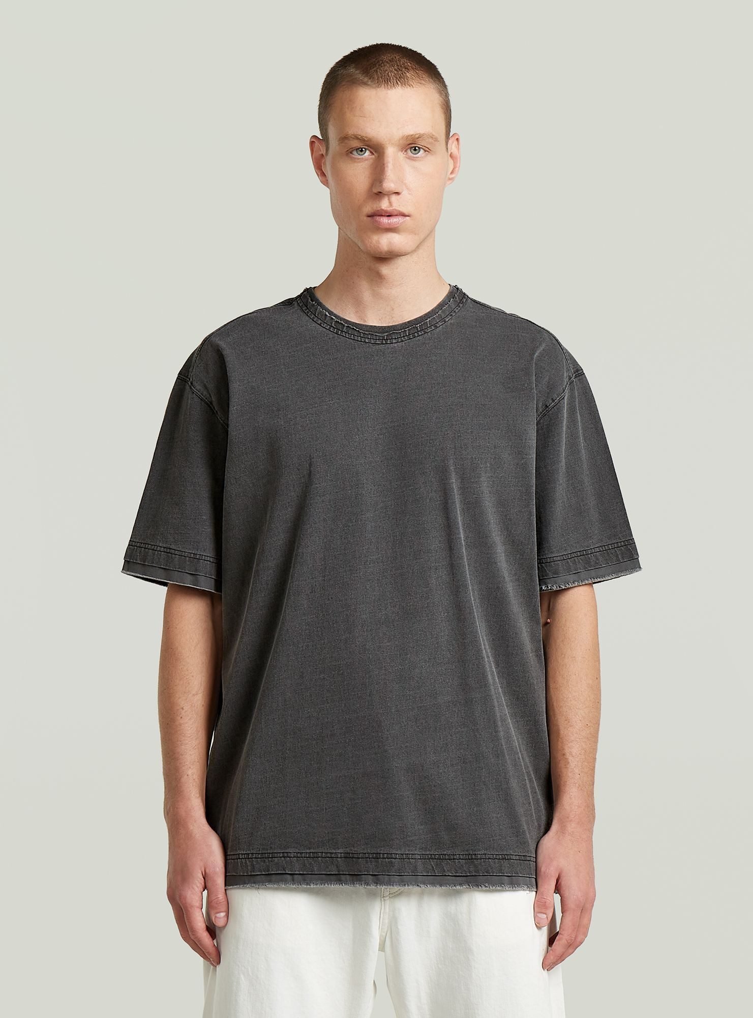 G-STAR T-Shirt Washed Distressed Relaxed T-Shirt