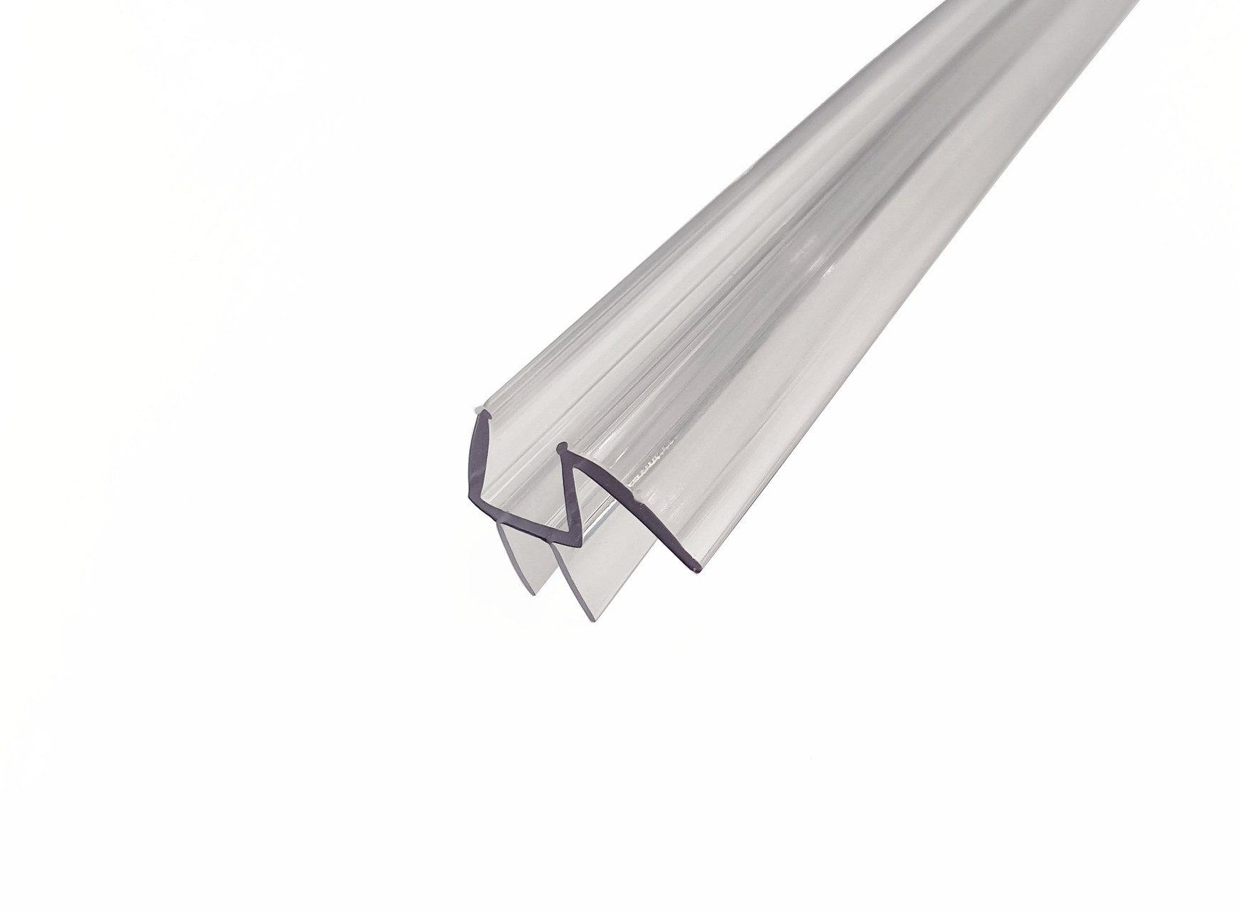 Kristhal Dusch- & Baddesign Duschdichtung Duschdichtung mit doppelten Dichtgummi unten, L: 65 cm