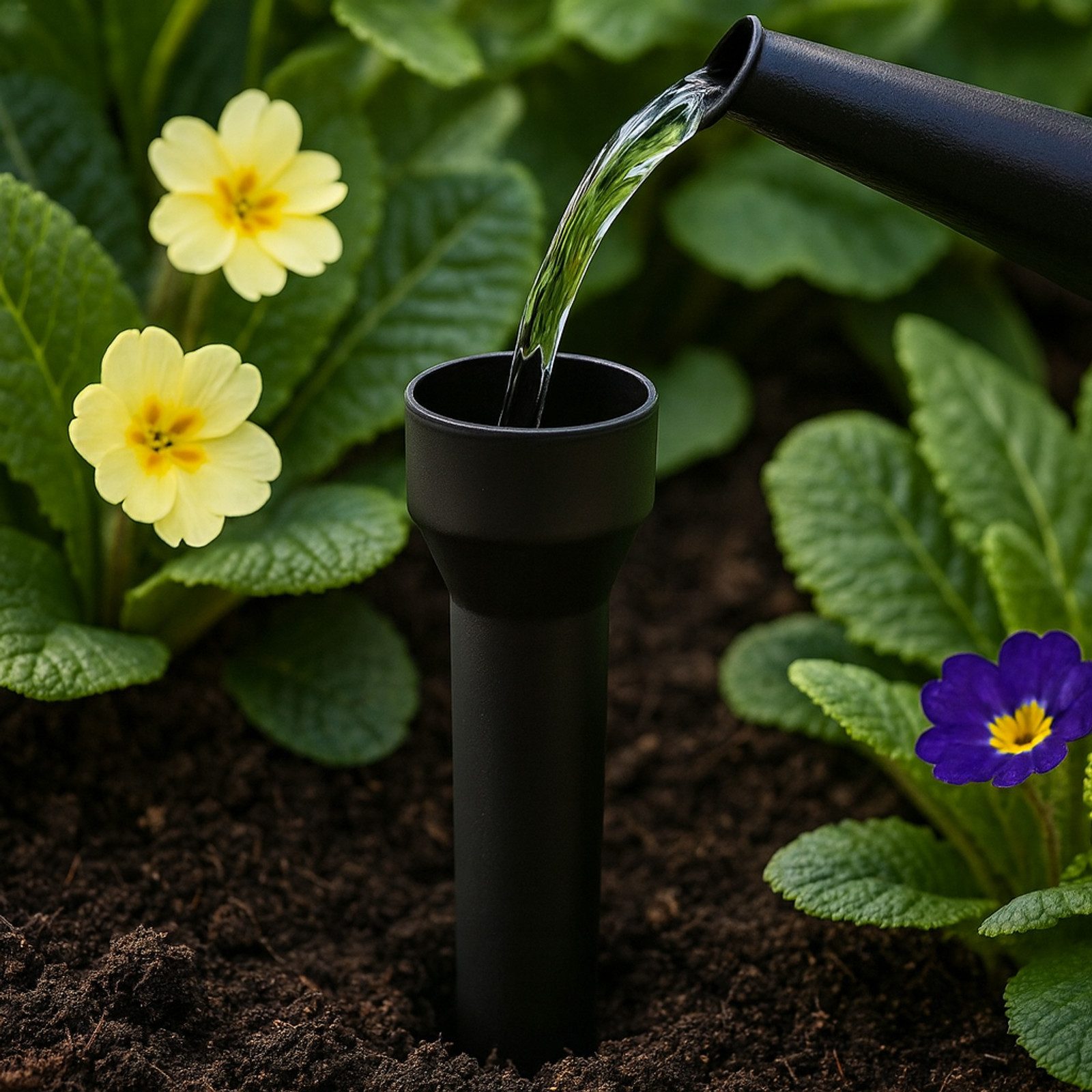 BURI Regner Wurzelgießer 30cm, Wurzel Bewässerung Bewässerungshilfe Dünger Wasser