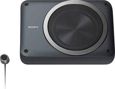 Sony Subwoofer (Sony XS-AW8, Kompakter 20cm Aktiv -Power Subwoofer)
