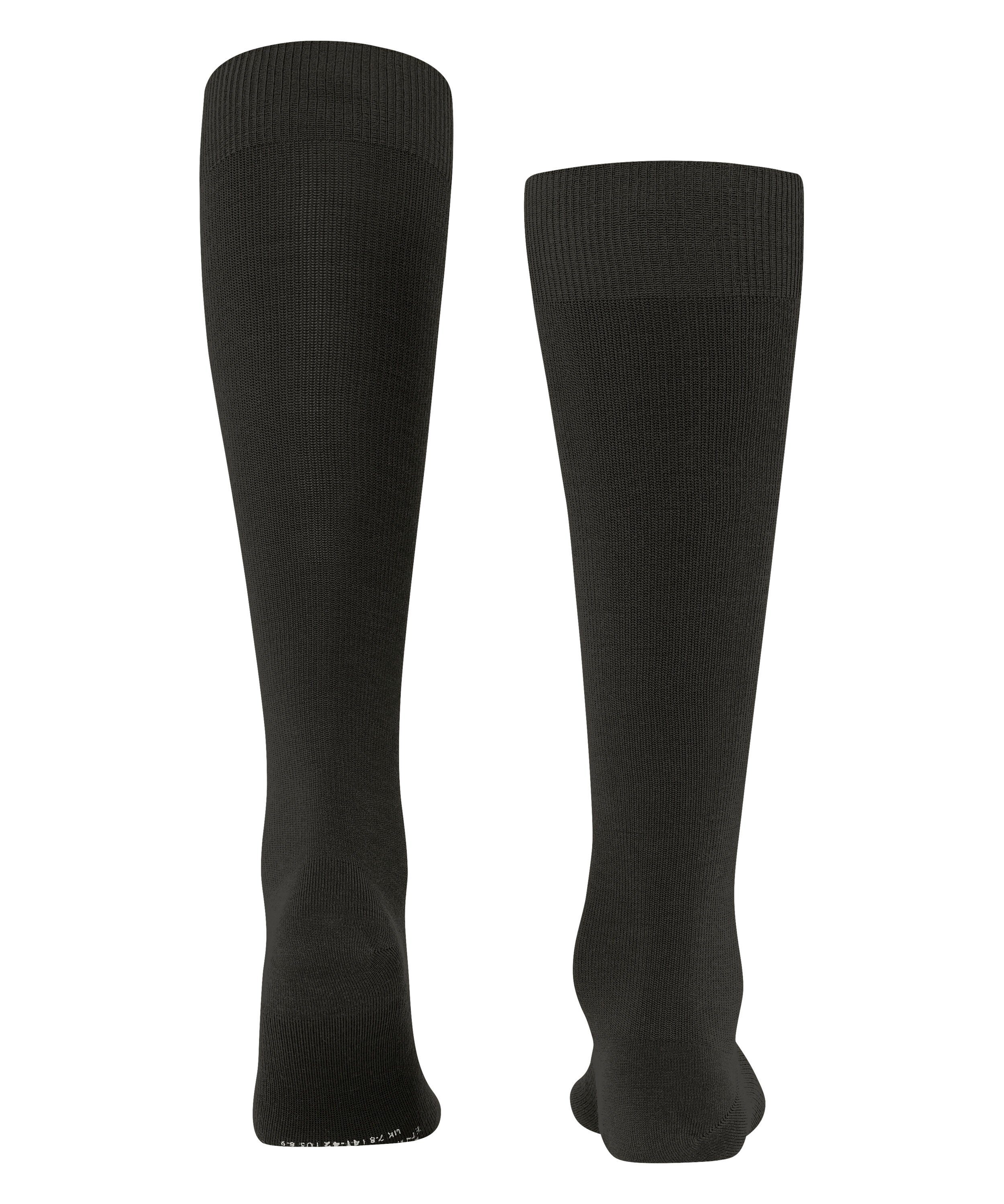 FALKE Kniestrümpfe Energizing Wool Kniestrümpfe (1-Paar) mit anatomischem Druckverlauf