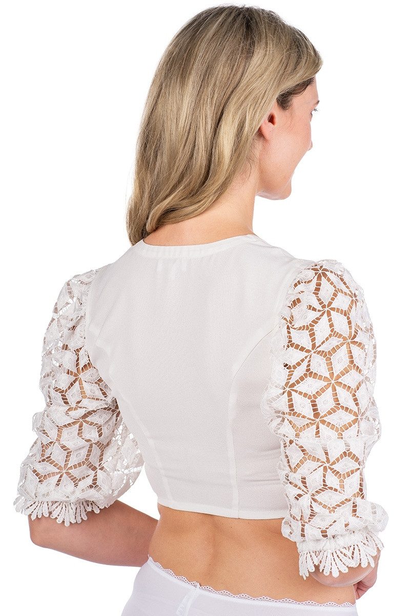 MarJo Dirndlbluse Dirndlbluse - OBERAU - offweiß günstig online kaufen