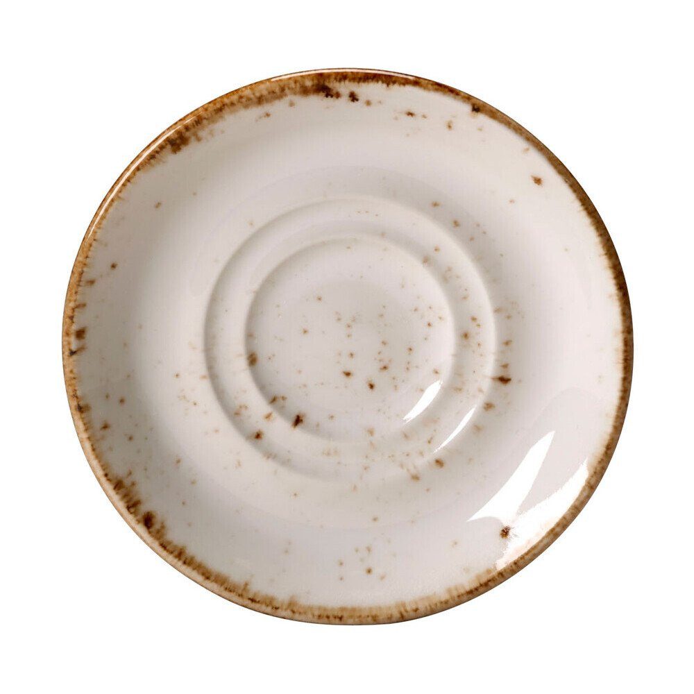 STEELITE Untertasse Espresso-Untertasse 12 cm Craft White, (1 St), Espresso-Untertasse, Ø11,8cm, Vitro-Porzellan