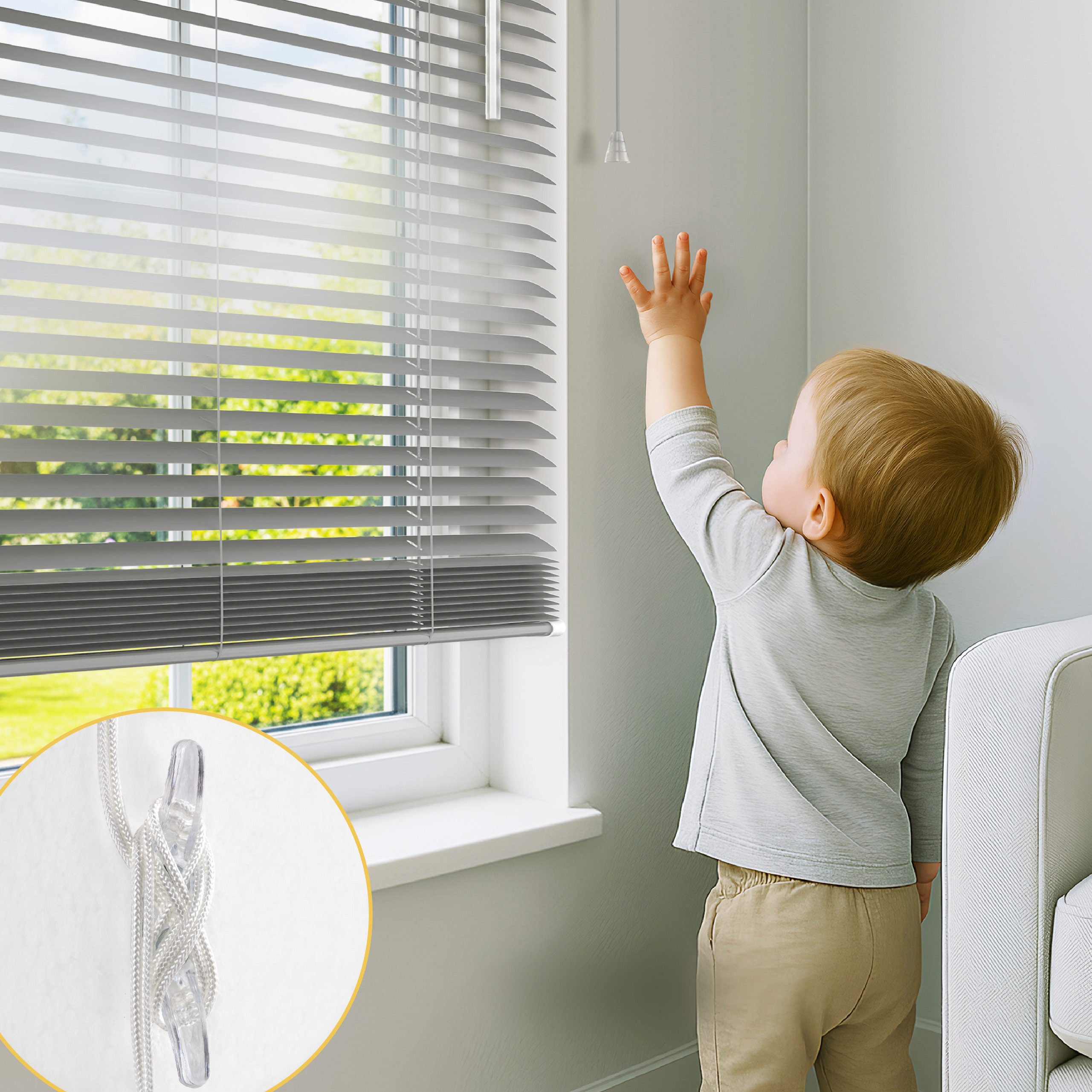 Sol Royal Jalousie Alu Jalousie SolDecor JA2 Klemmfix, 90x220cm, Silber matt, Tür- und Fensterjalousie Alu Blickschutz 2,5 cm breite Lamellen