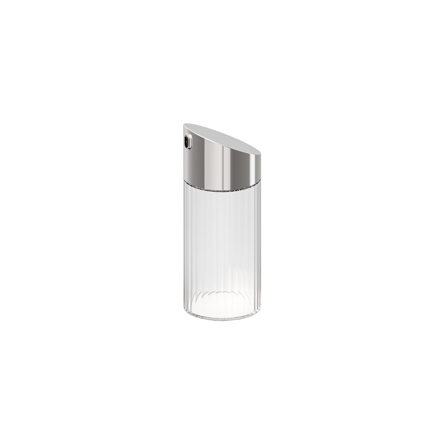 APS Glas Allzweckgießer THE GRID, 1-tlg., Edelstahl, Glas, Ø 6 cm, H: 15,5 cm, 0,2 Liter, Glas, 18/0 Edelstahl, PP