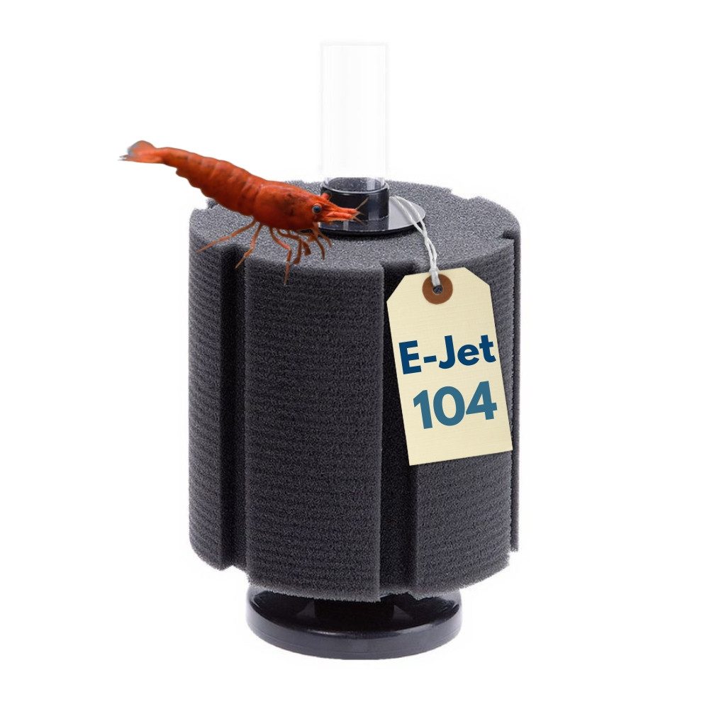 Happet Aquariumfilter Schwammfilter E-Jet Luftheber Filter Aquarium Garnelen Filter Aquarium