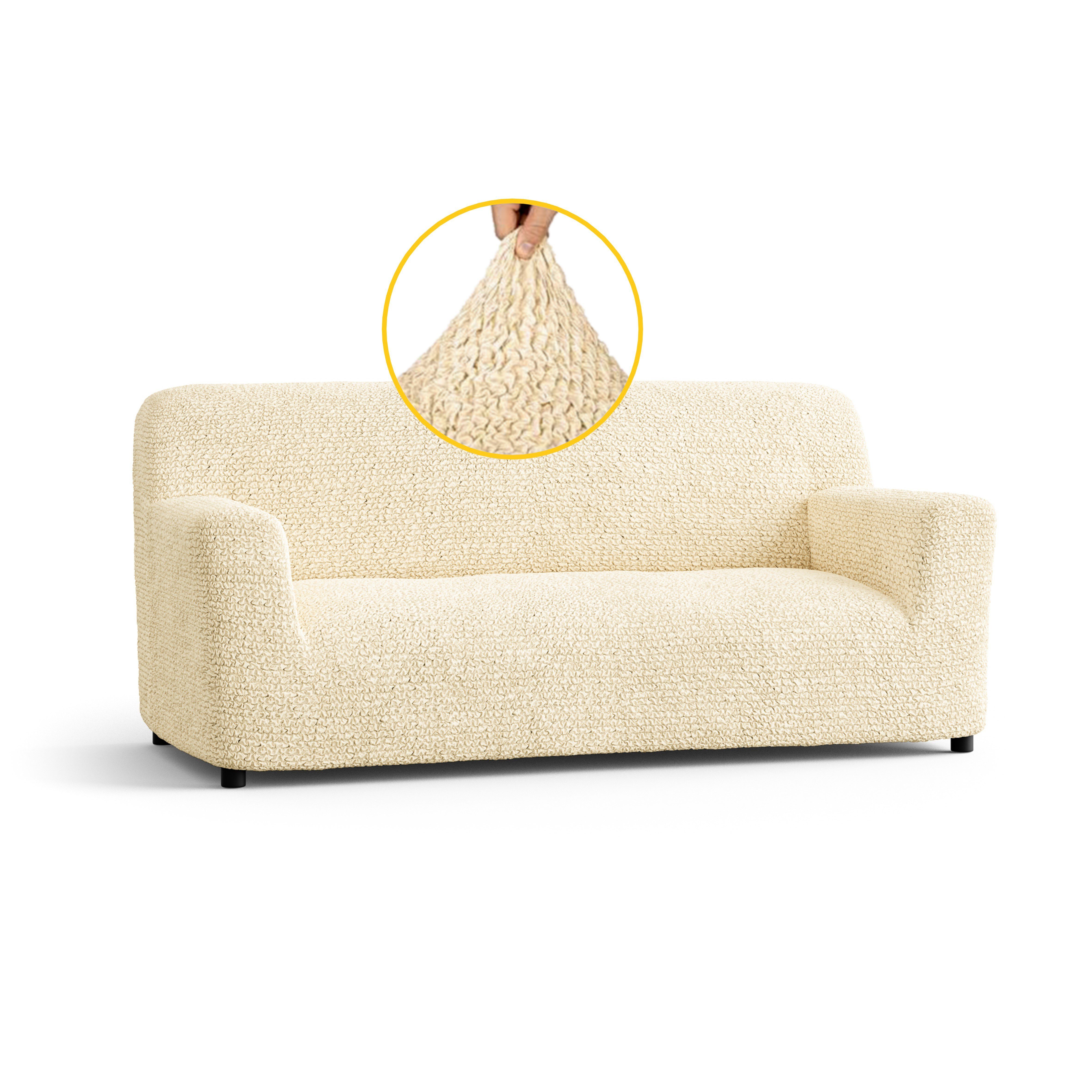 Sofahusse elastischer Sofabezug, italienische Handarbeit, Paulato by GA.I.CO, blickdichter, widerstandsfähiger und langlebiger Mikrofaserstoff