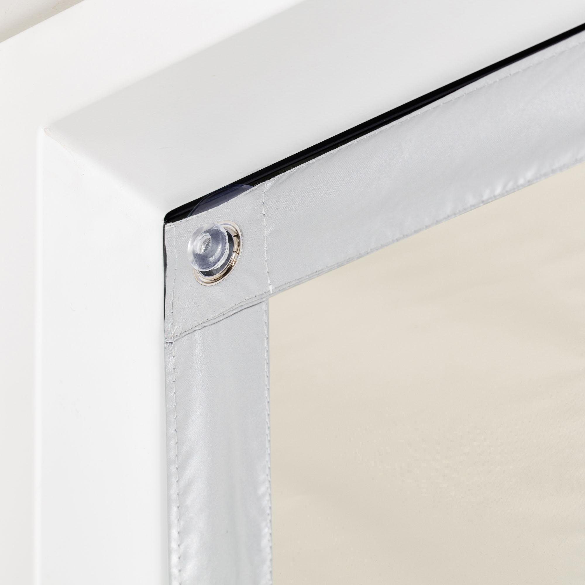 Dachfensterrollo Haftfix Hitzeschutz Abdunkelung, LICHTBLICK ORIGINAL, verd günstig online kaufen