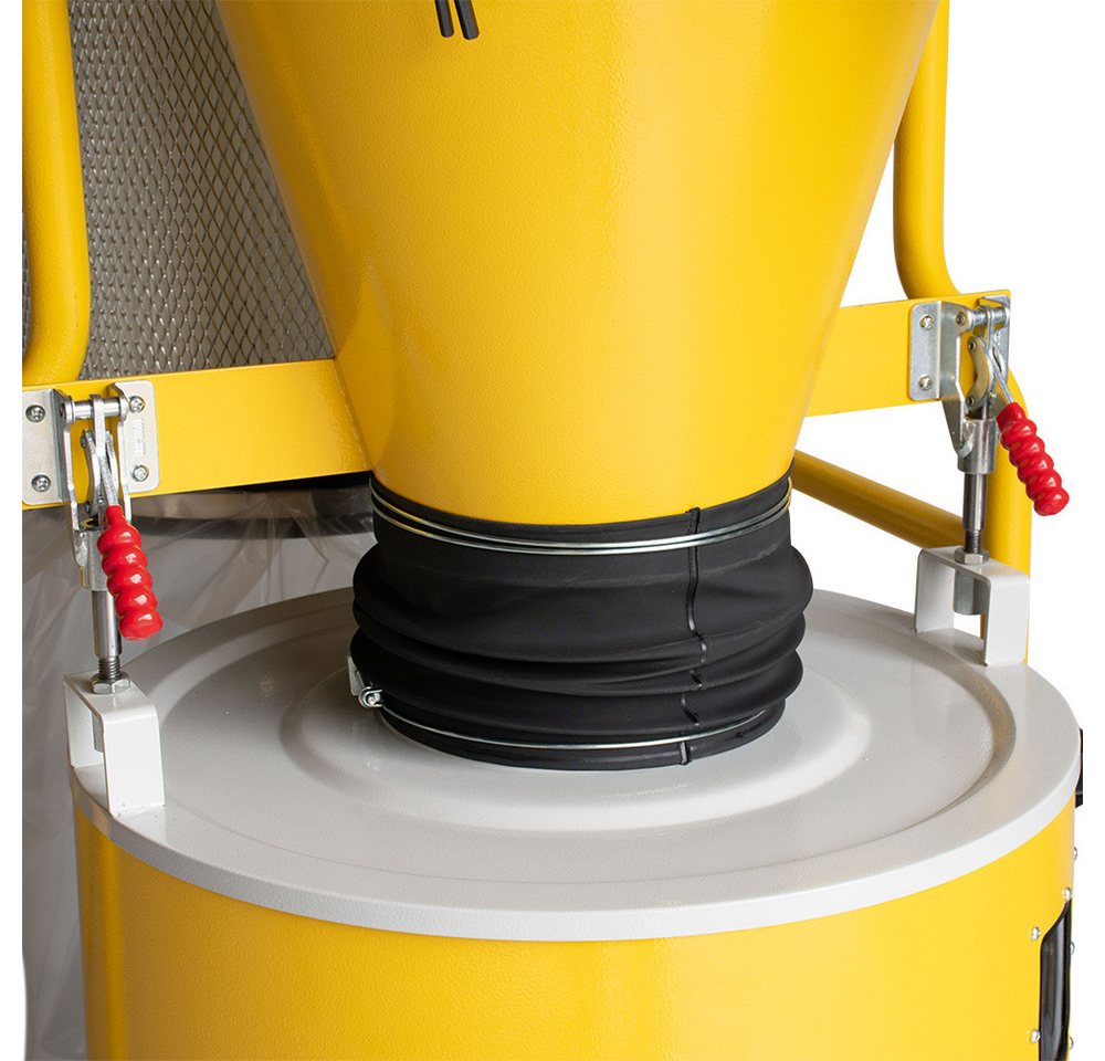 Thumbnail - BAMATO Absauganlage ABZ-2000 3er Adatper Zyklonabsaugung 400V Reinluft-Absaugung 1450m³/h, 1500 W, (1-tlg), Späneabsaugu...