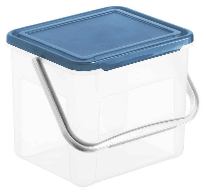 ROTHO Wäschekorb Rotho Waschmittelbehälter Basic Horizon Blue 4,5 L