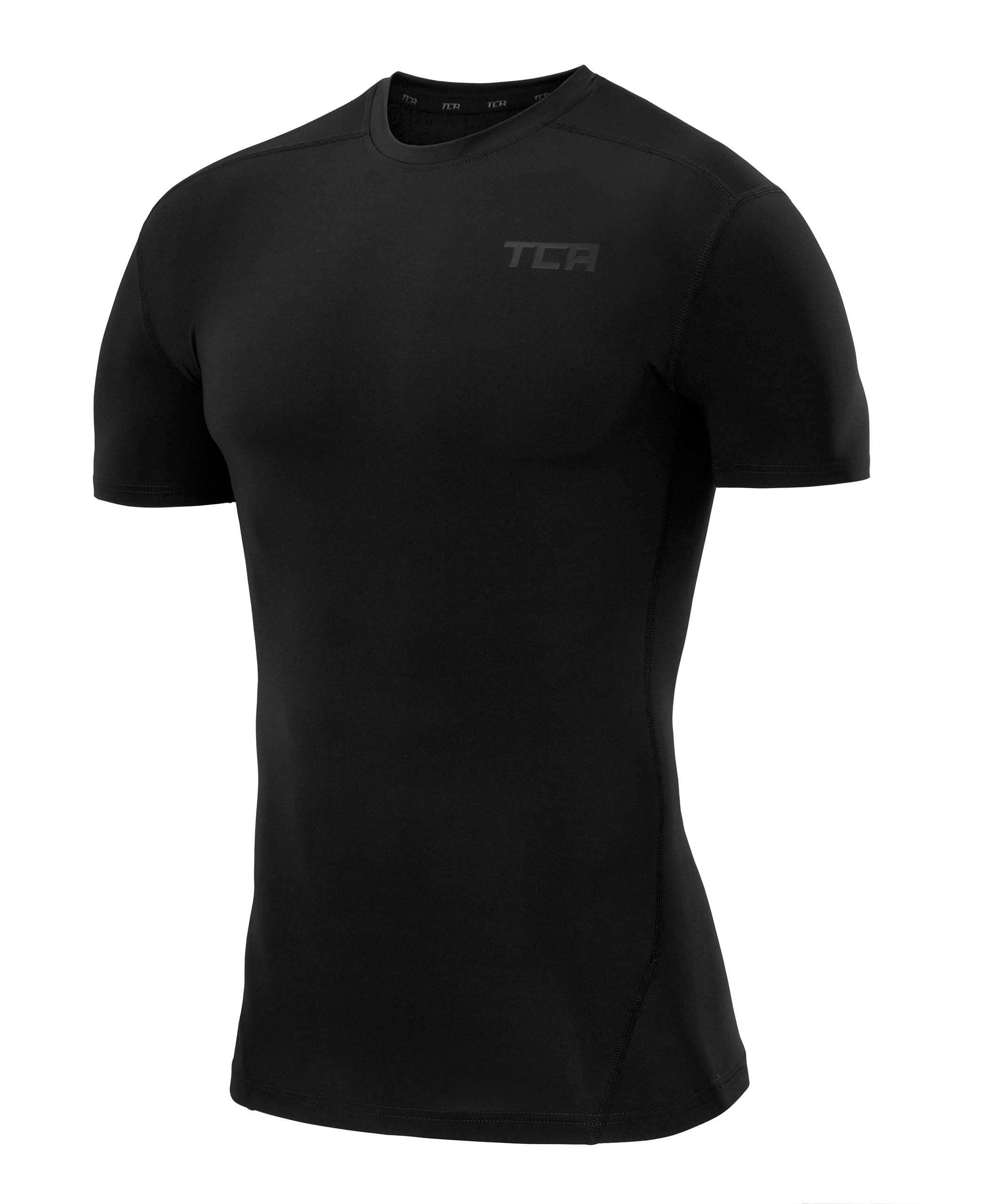 TCA Funktionsunterhemd TCA Herren - Schwarz Shirt Performance Pro