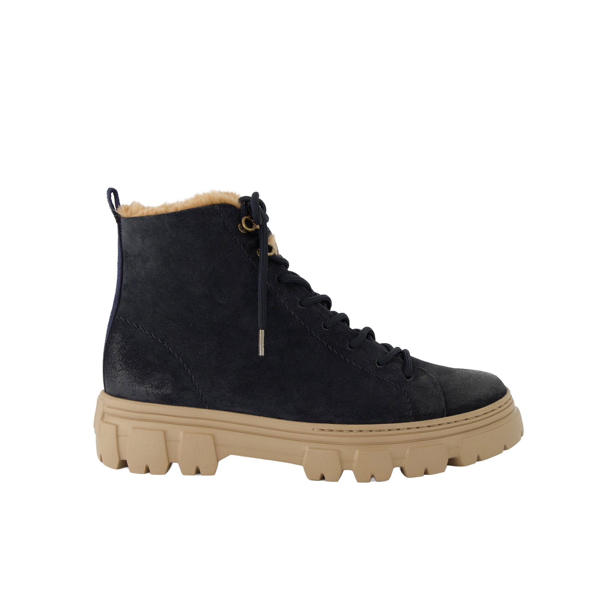 Paul Green Paul Green 5663-007, Boots, Warmfutter, Blau, Damen Winterstiefel