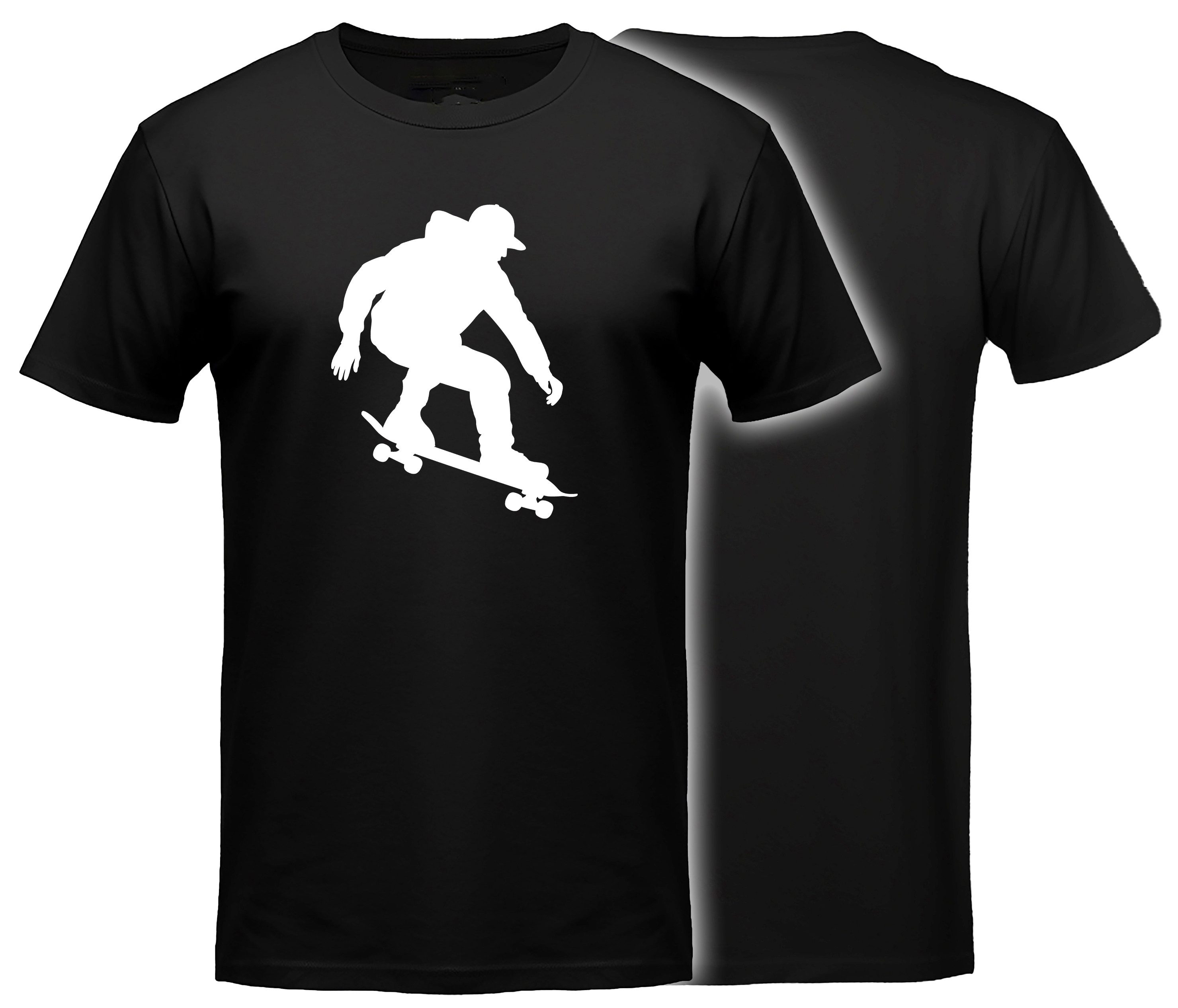 T-Shirt Skater print shirt