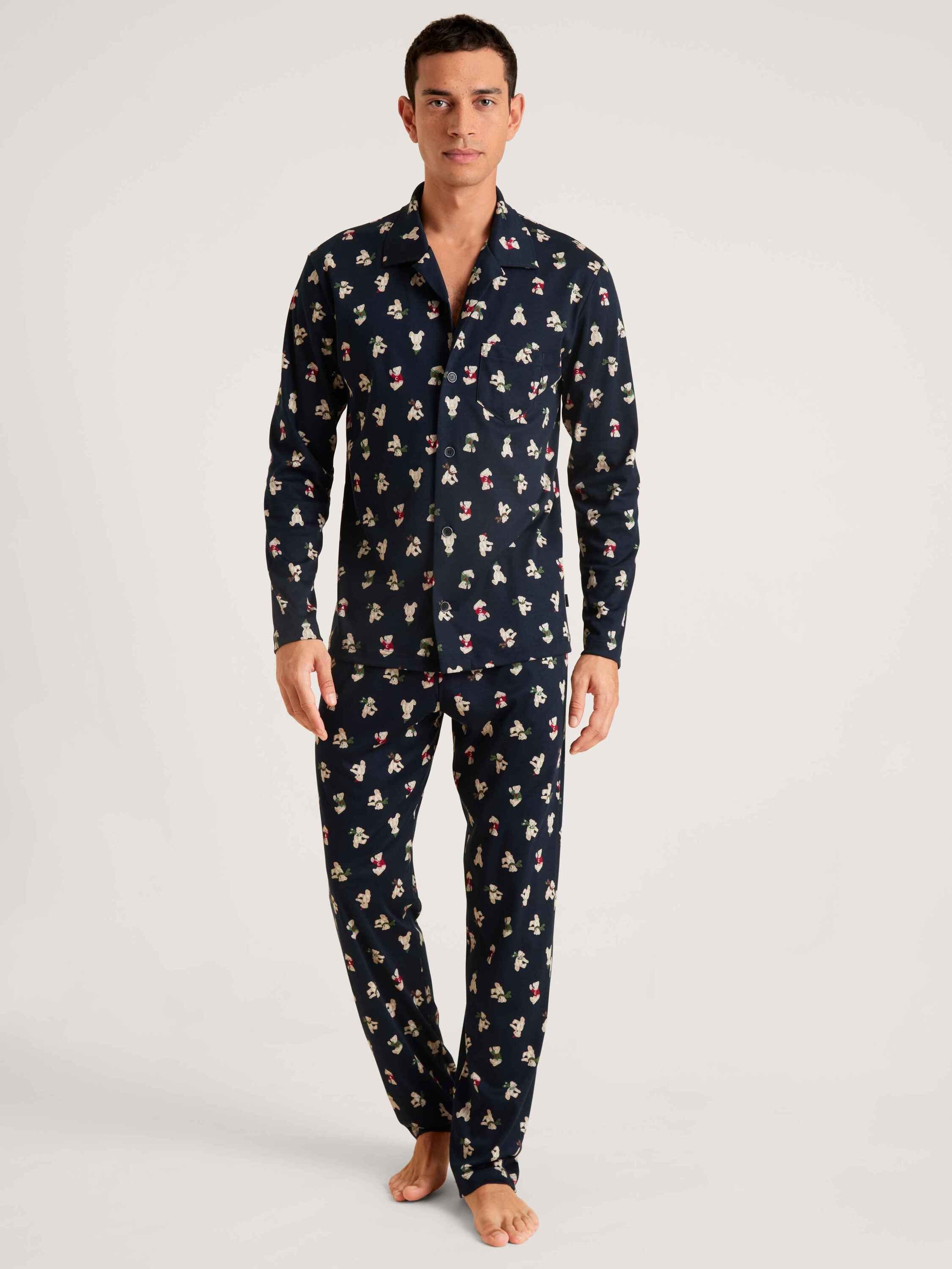 CALIDA Pyjama Pyjama, durchgeknöpft (2 tlg)