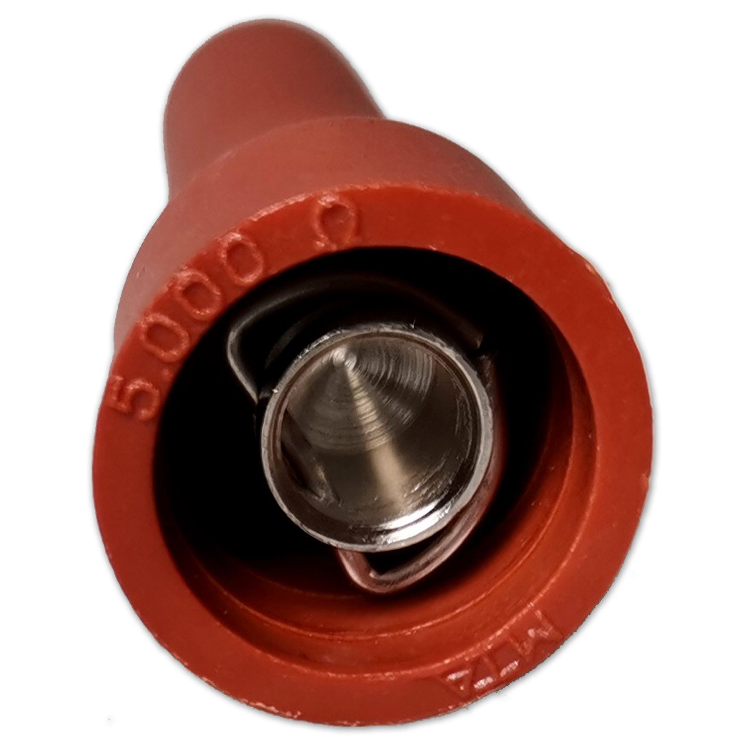 MTA Zündkerze Zündkerzenstecker, MTA, 5kΩ, gerade, Rot, 7mm Kabel