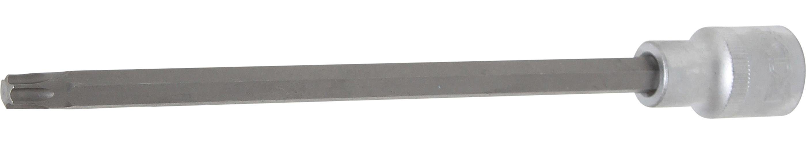 BGS technic Bit-Schraubendreher Bit-Einsatz, Länge 200 mm, Antrieb Innenvierkant 12,5 mm (1/2), T-Profil (für Torx) T45