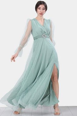 Modabout Abendkleid Langes Maxikleid Sommerkleid für Damen - NELB0572D5142YŞL (1-tlg)