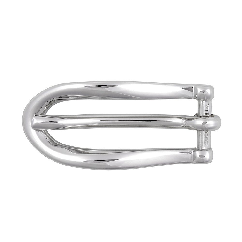 319207500020 HERMANO 10mm Silber - FREDERIC Buckle - Slider Gürtelschnalle Metall