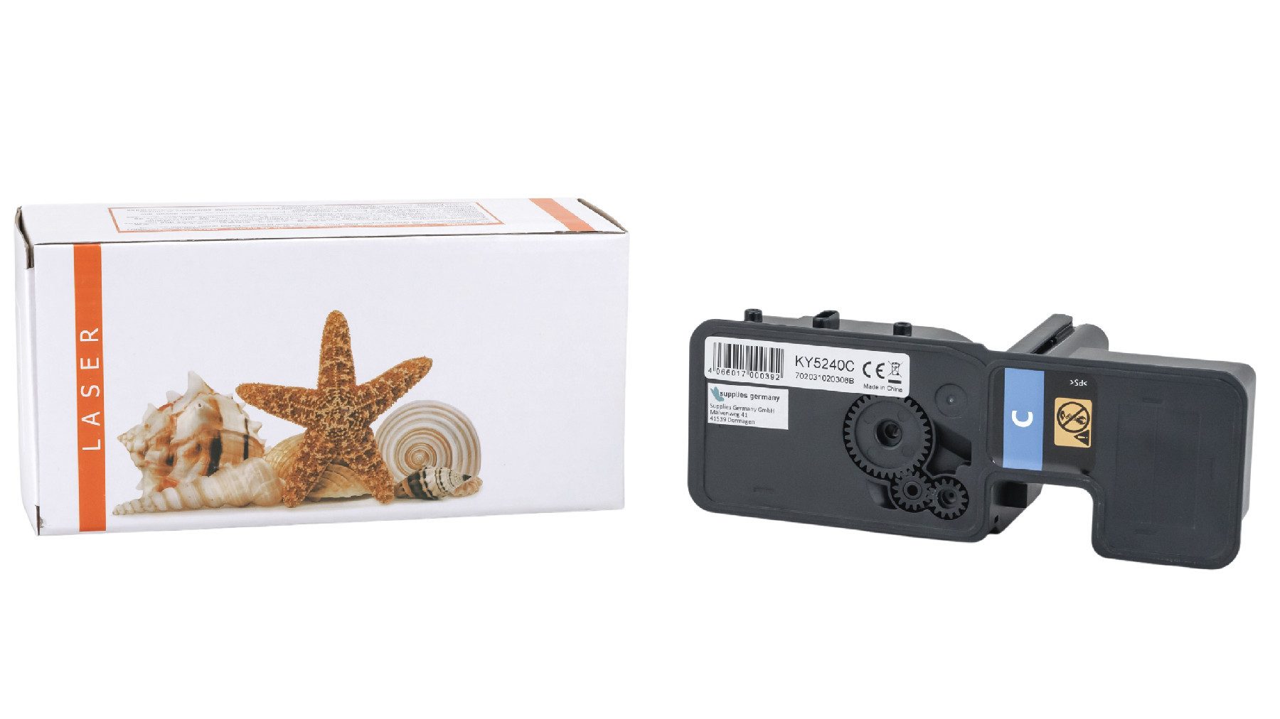 Supplies Germany Tonerkartusche 3.000 Seiten, (1-St), Toner-Kit cyan cyan 3000 Seiten