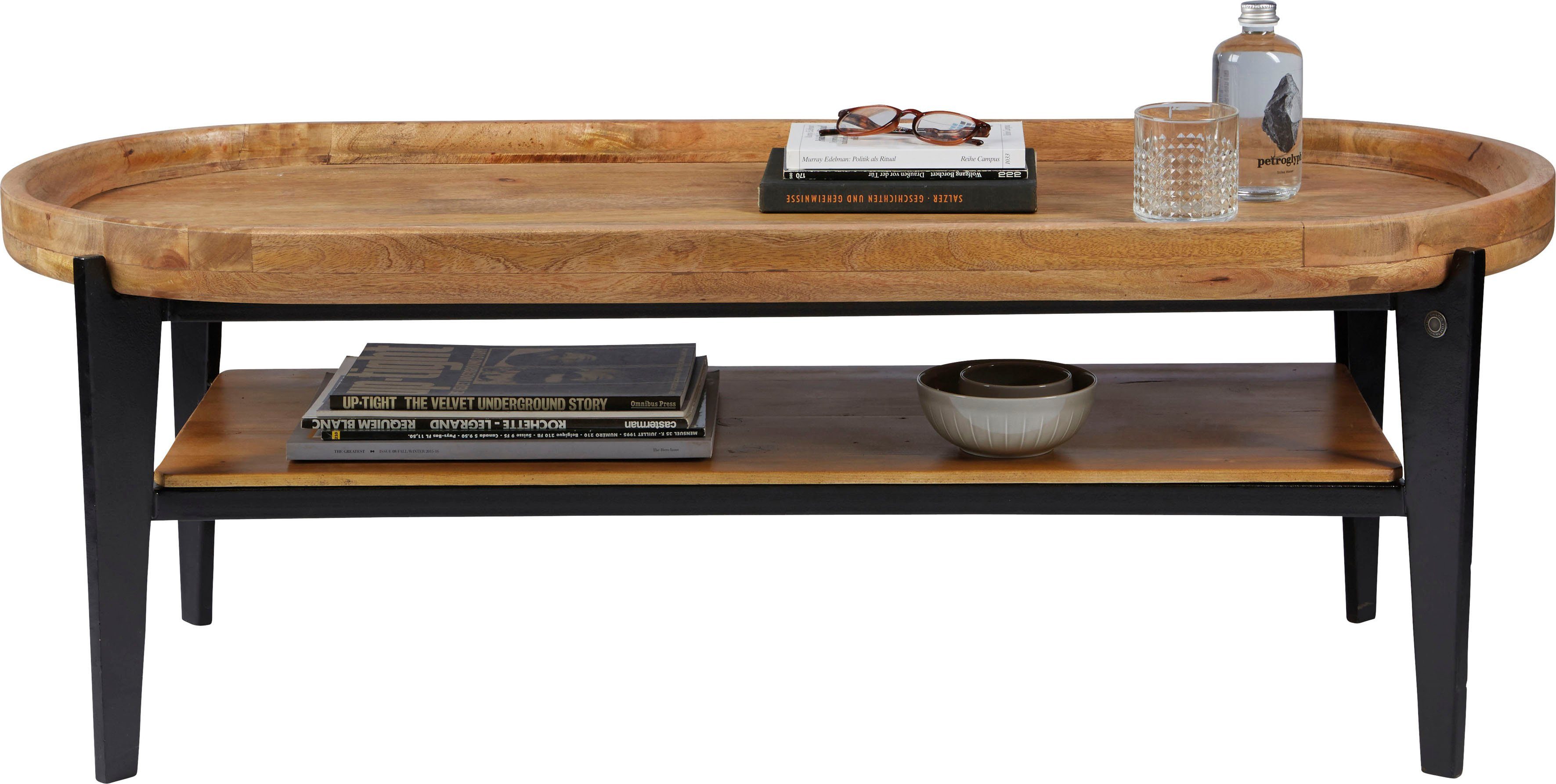 SIT Couchtisch T-TRAY TABLE LONG, mit Ablage und abnehmbarem Tablett