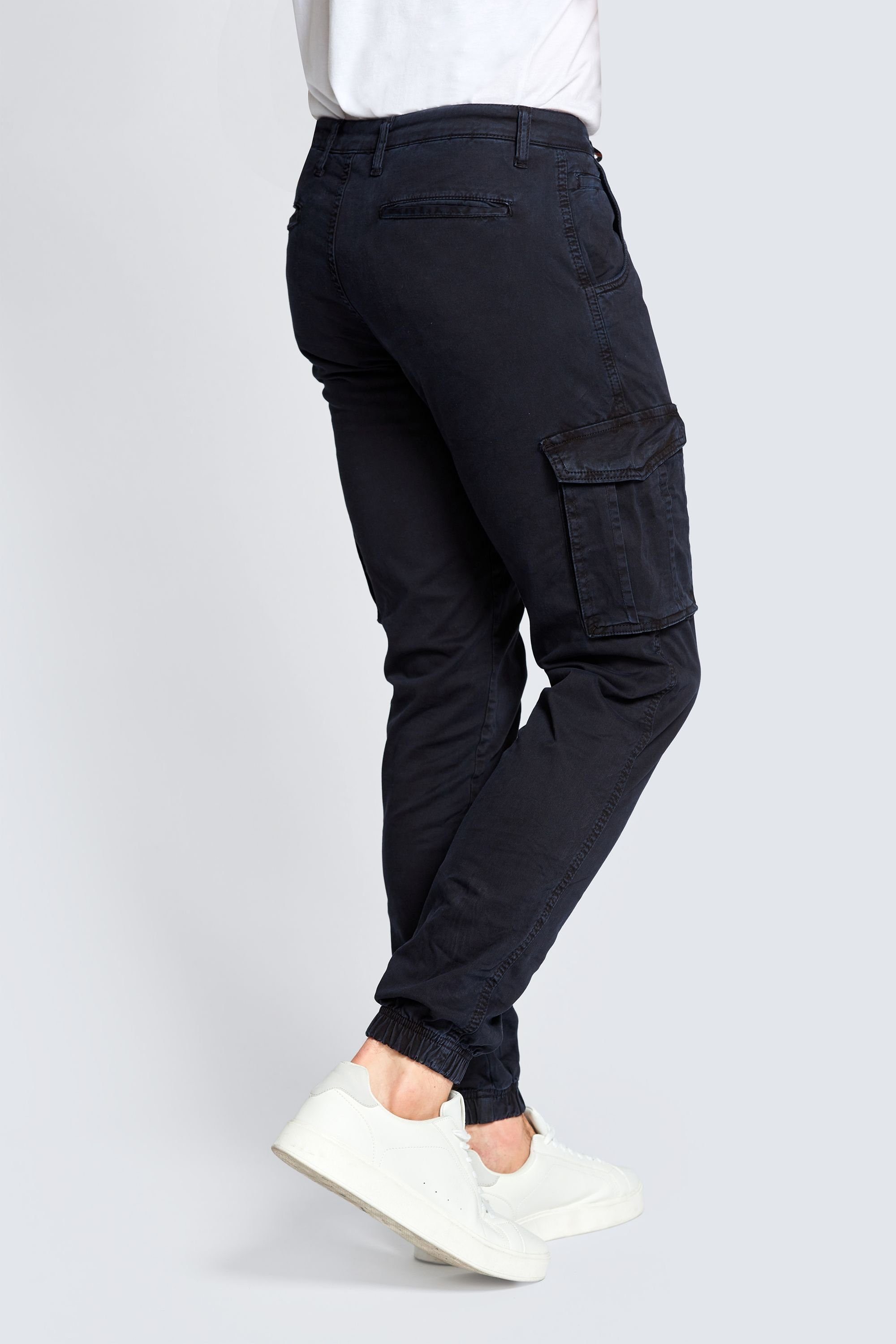 Black 5-Pocket-Jeans angenehmer MICHA Hose Zhrill Cargo Tragekomfort