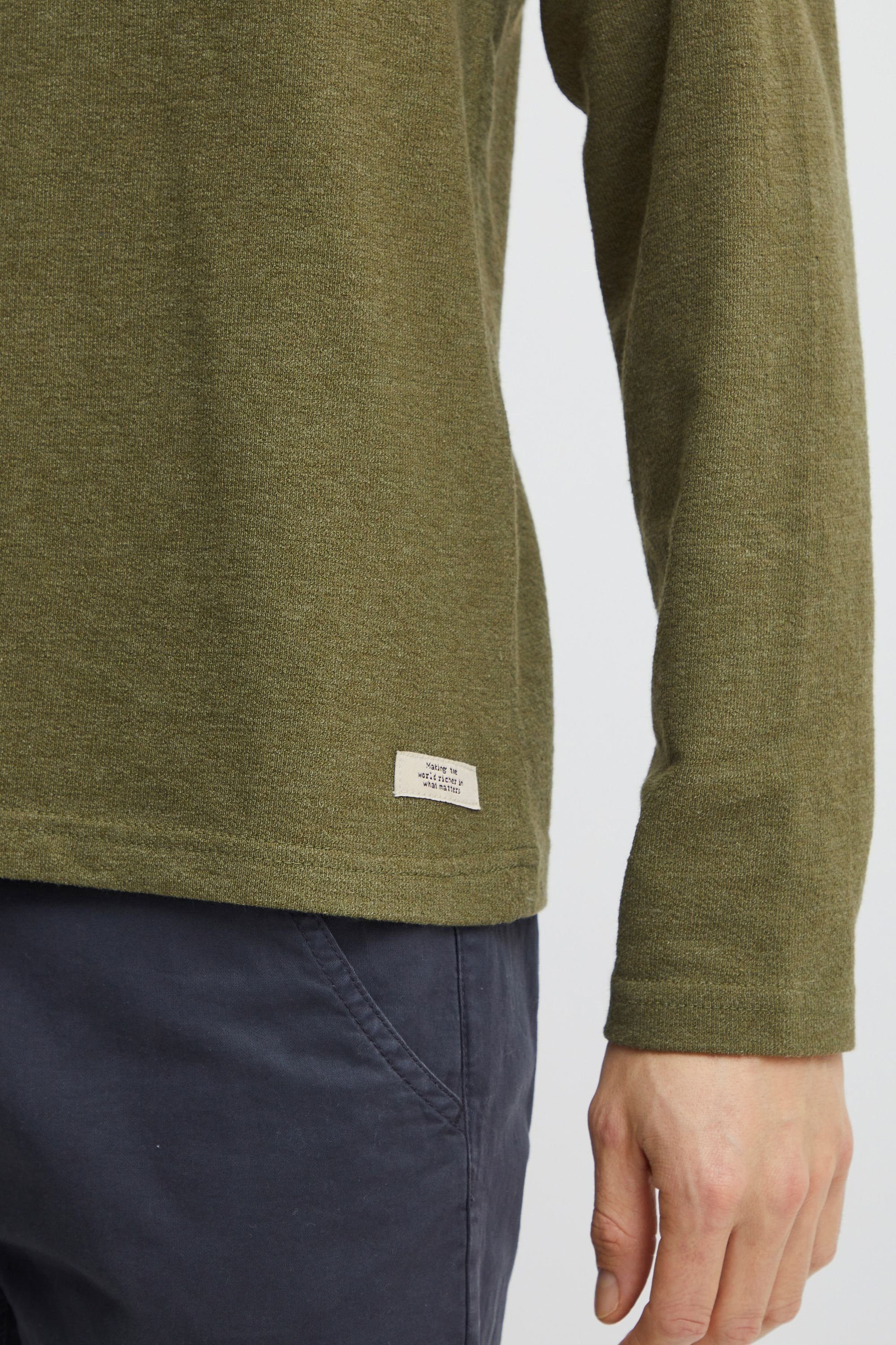 Blend Longsleeve BHTee (1-tlg) Klassisches Langarmshirt mit Rundhalsausschnitt