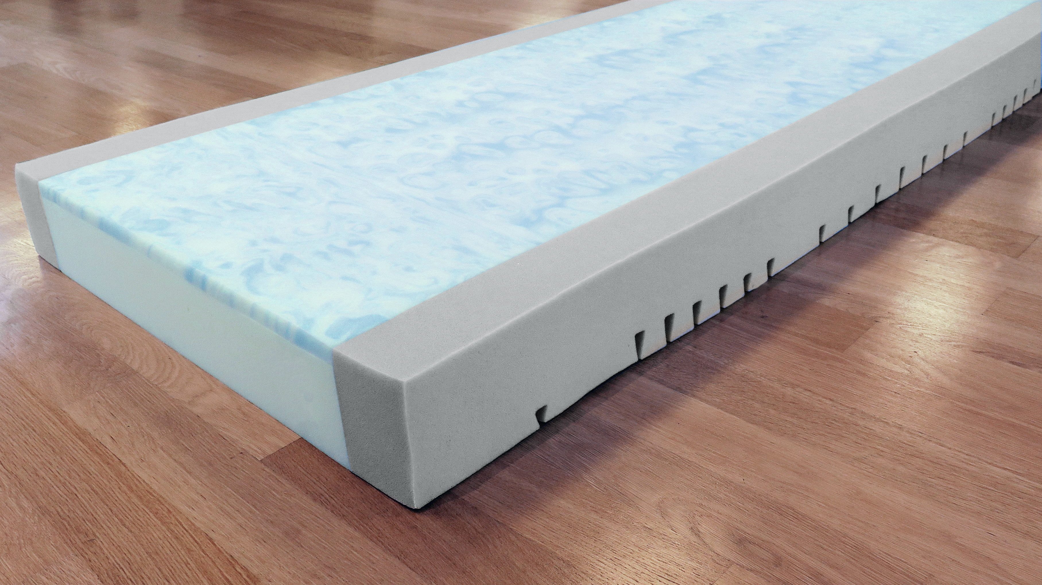 Kaltschaummatratze Das Premium-Modell für höchste Ansprüche Pflegebettmatratze Sky-fit, Burmeier, 14 cm hoch, (Set, Premiummatratze), Perfekt für Burmeierpflegebetten