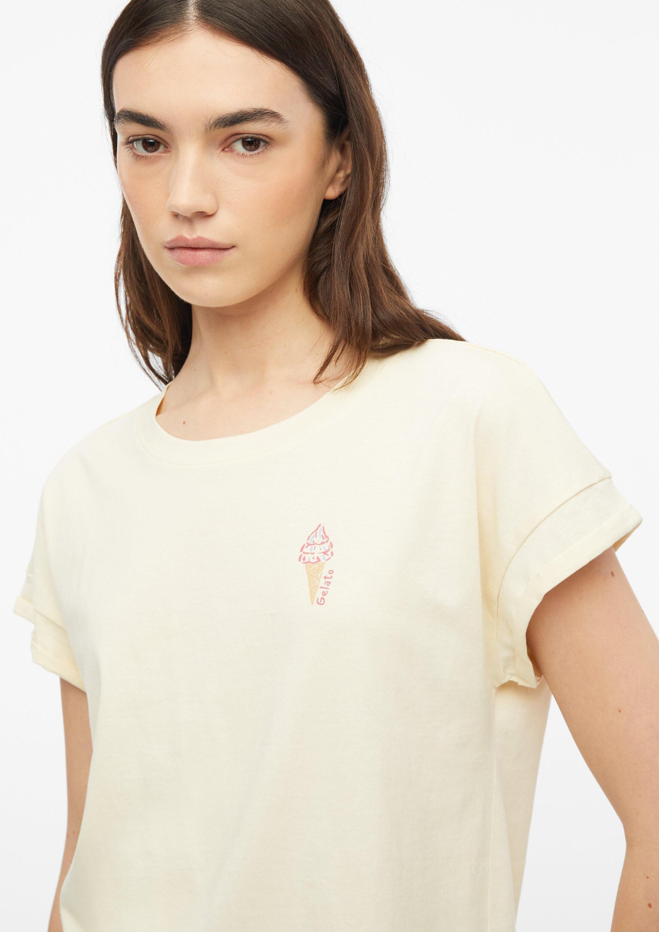 s.Oliver Kurzarmshirt T-Shirt T-Shirt mit Frontprint – Bild 4 von 5